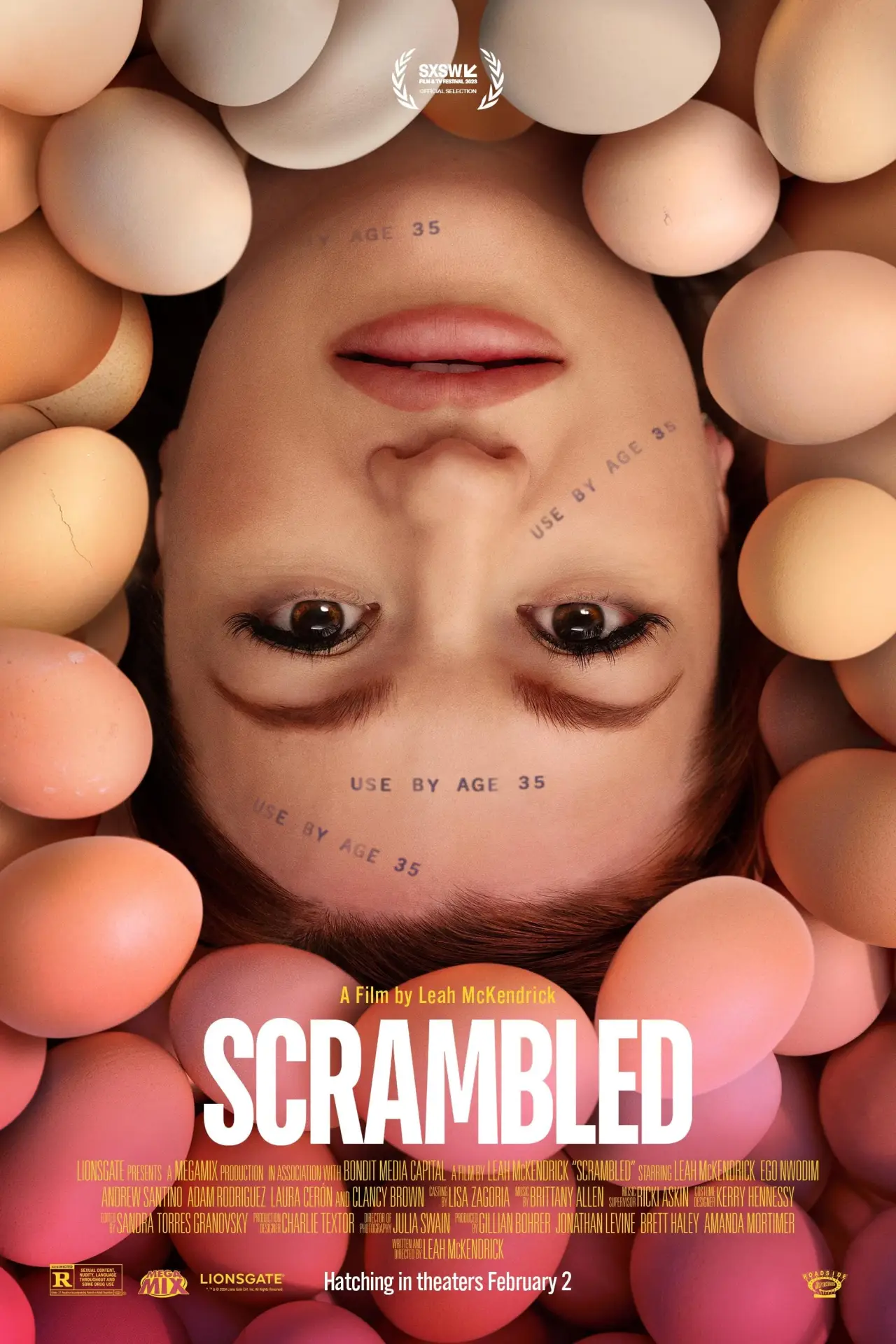 Plakat filmowy "Scrambled"
