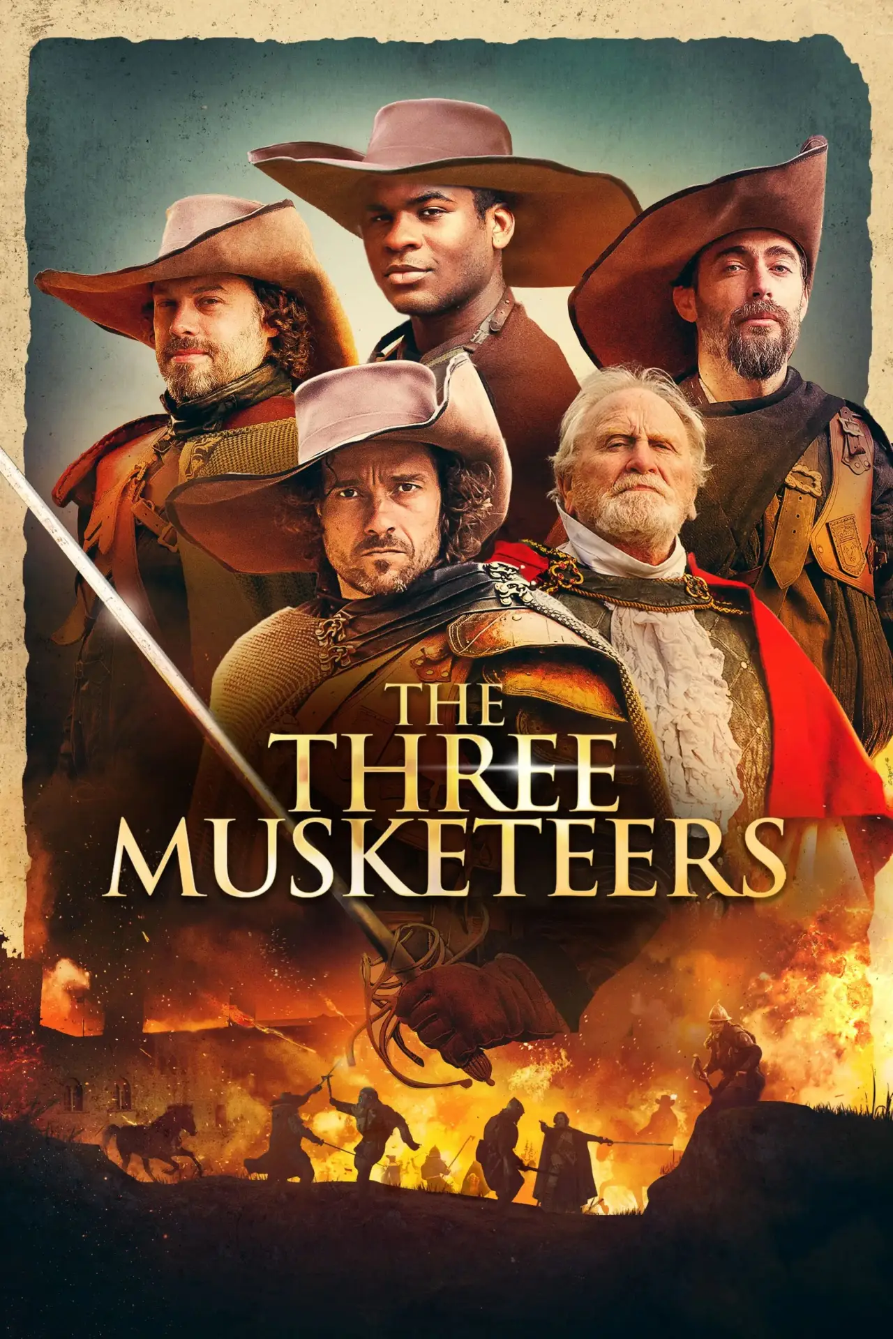 Plakat filmowy "The Three Musketeers"