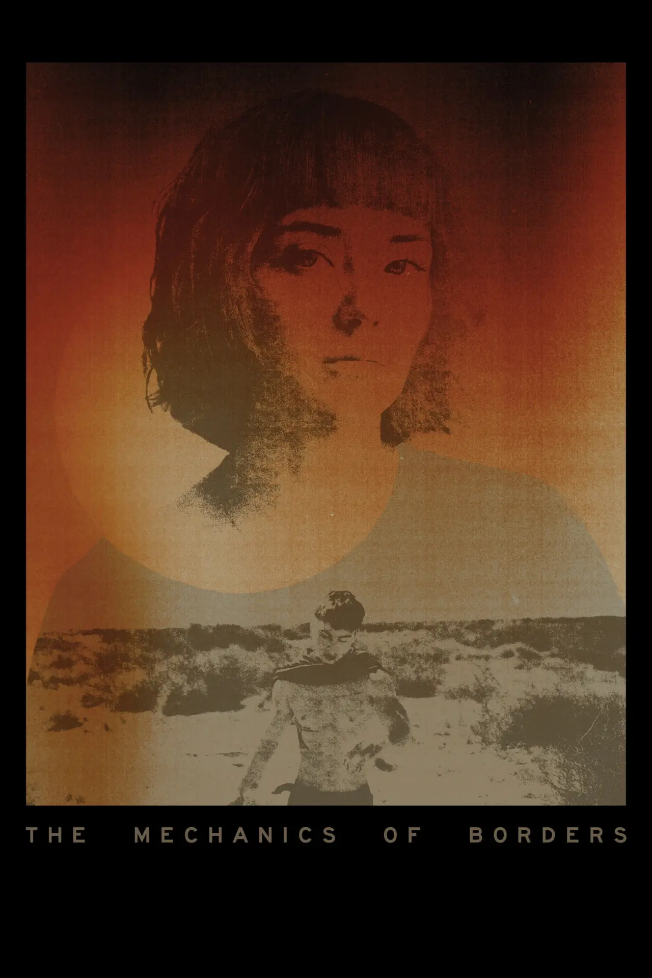 Plakat filmowy "La mécanique des frontières"