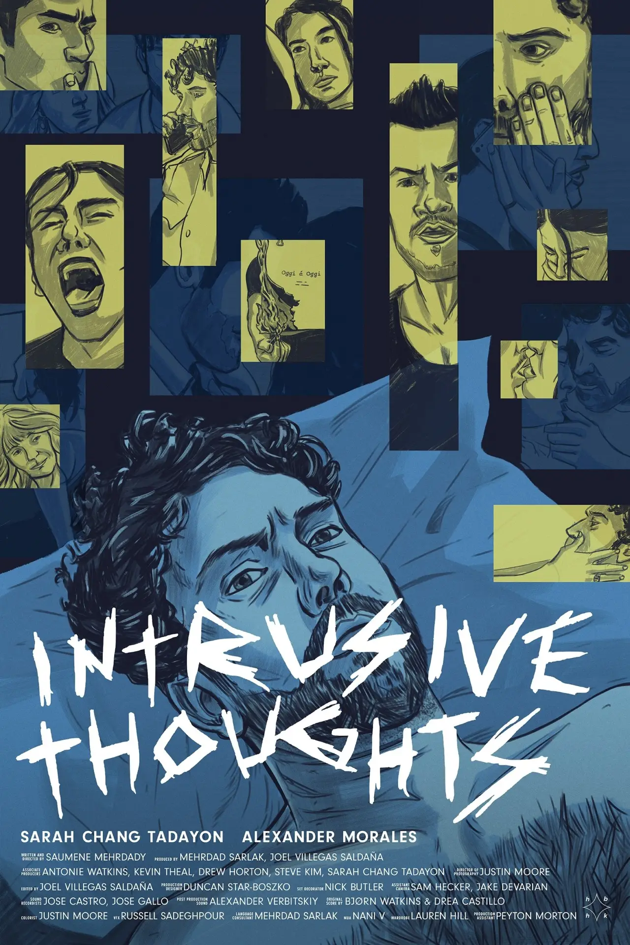 Plakat filmowy "Intrusive Thoughts"