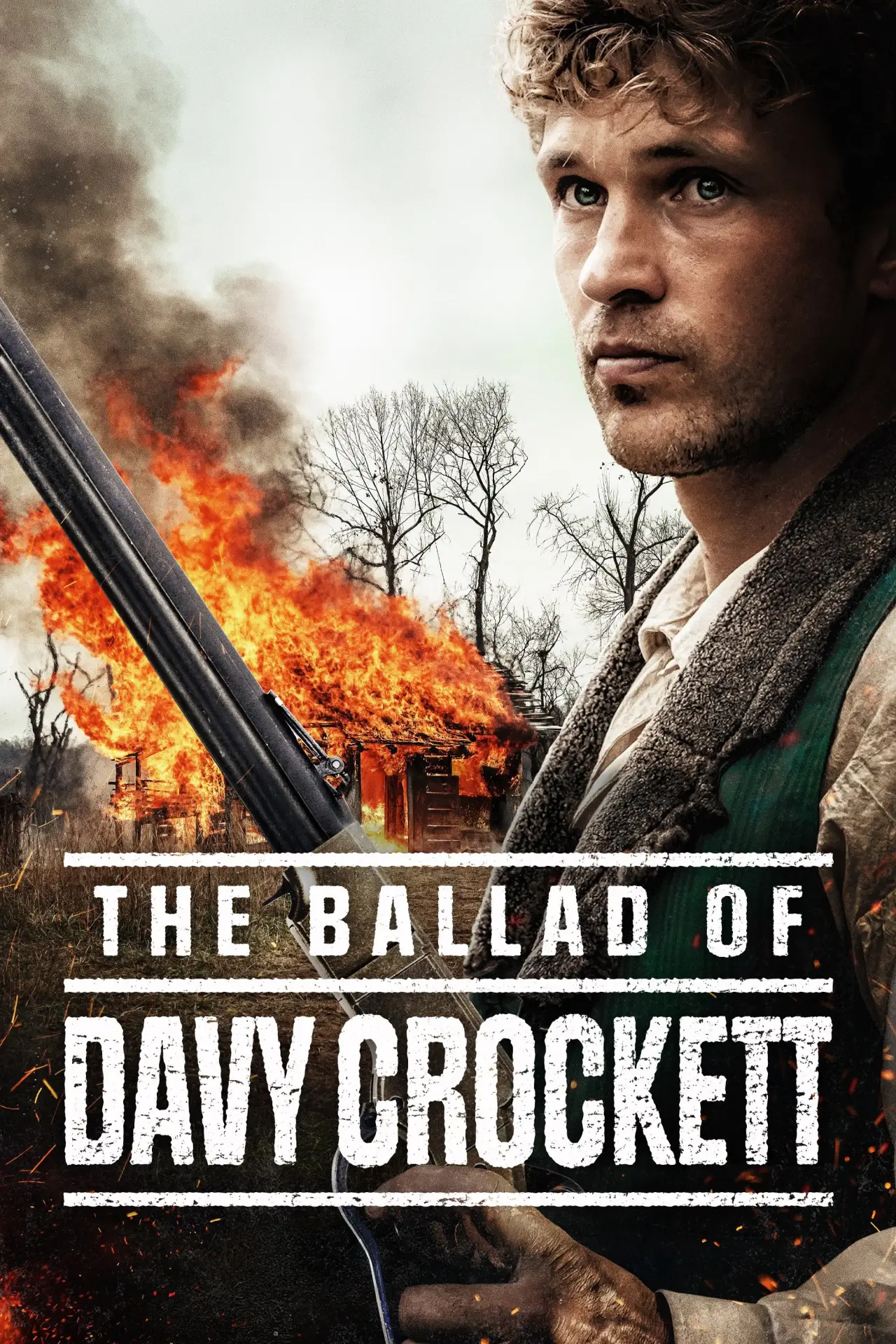 Plakat filmowy "The Ballad of Davy Crockett"