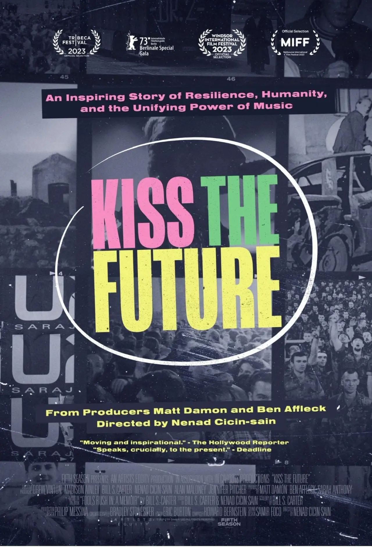 Plakat filmowy "Kiss the Future"