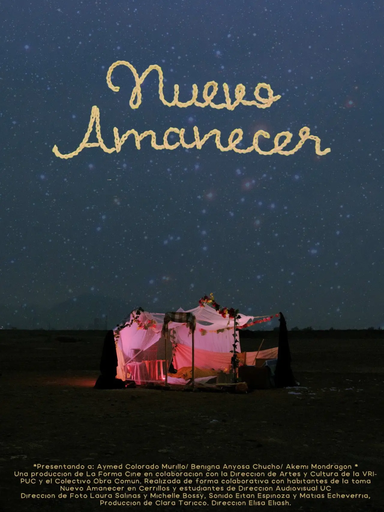Plakat filmowy "Nuevo Amanecer"