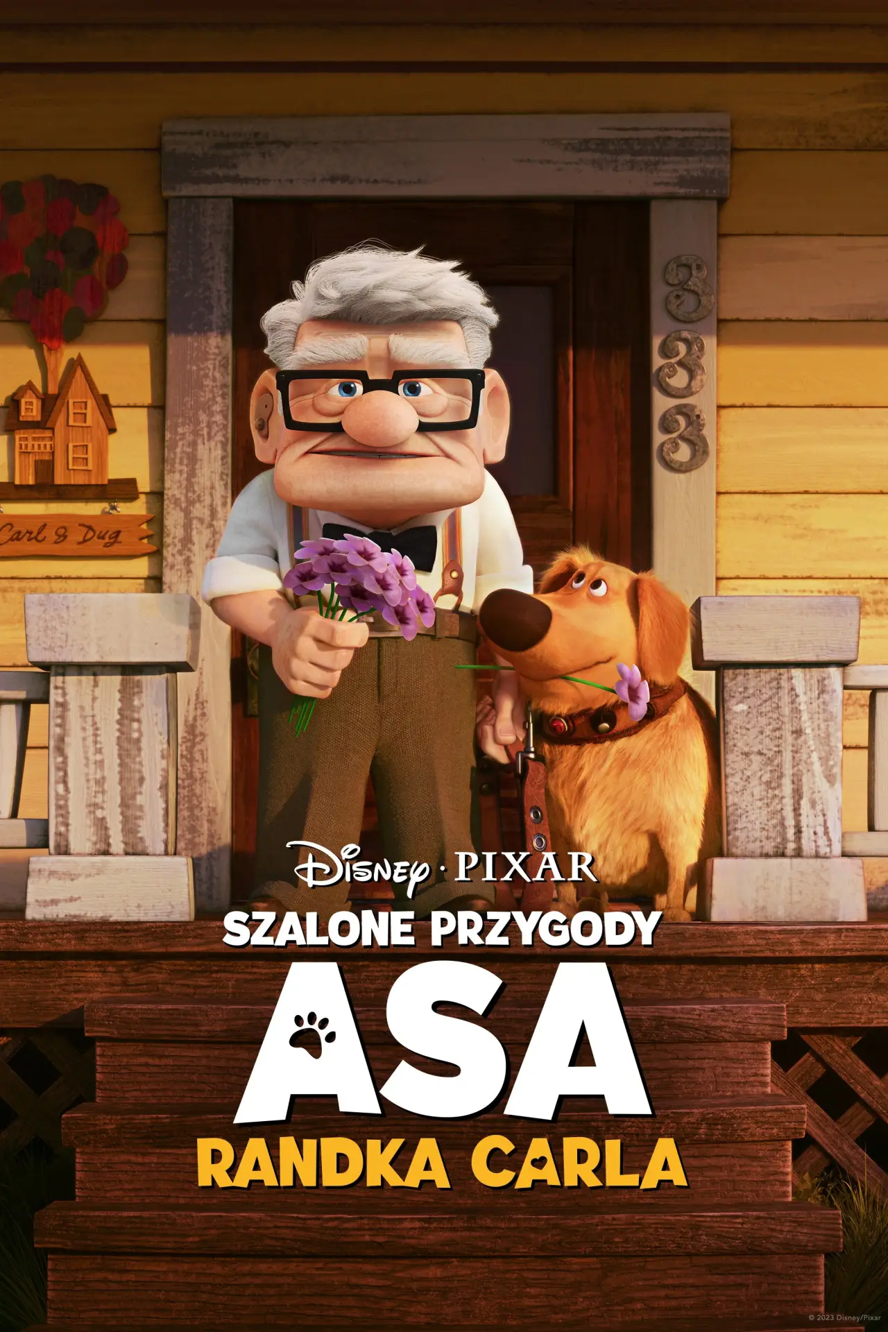 Plakat filmowy "Randka Carla"