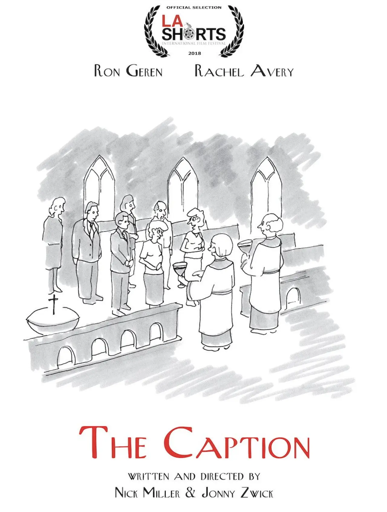 Plakat filmowy "The Caption"