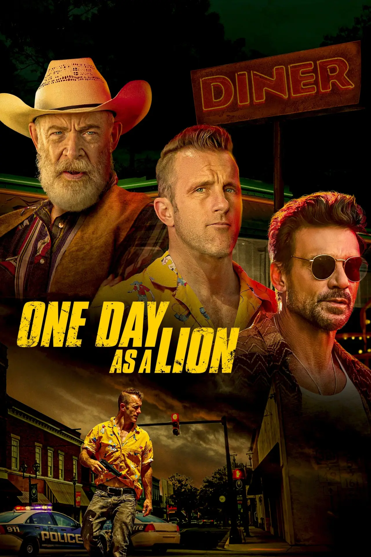 Plakat filmowy "One Day as a Lion"