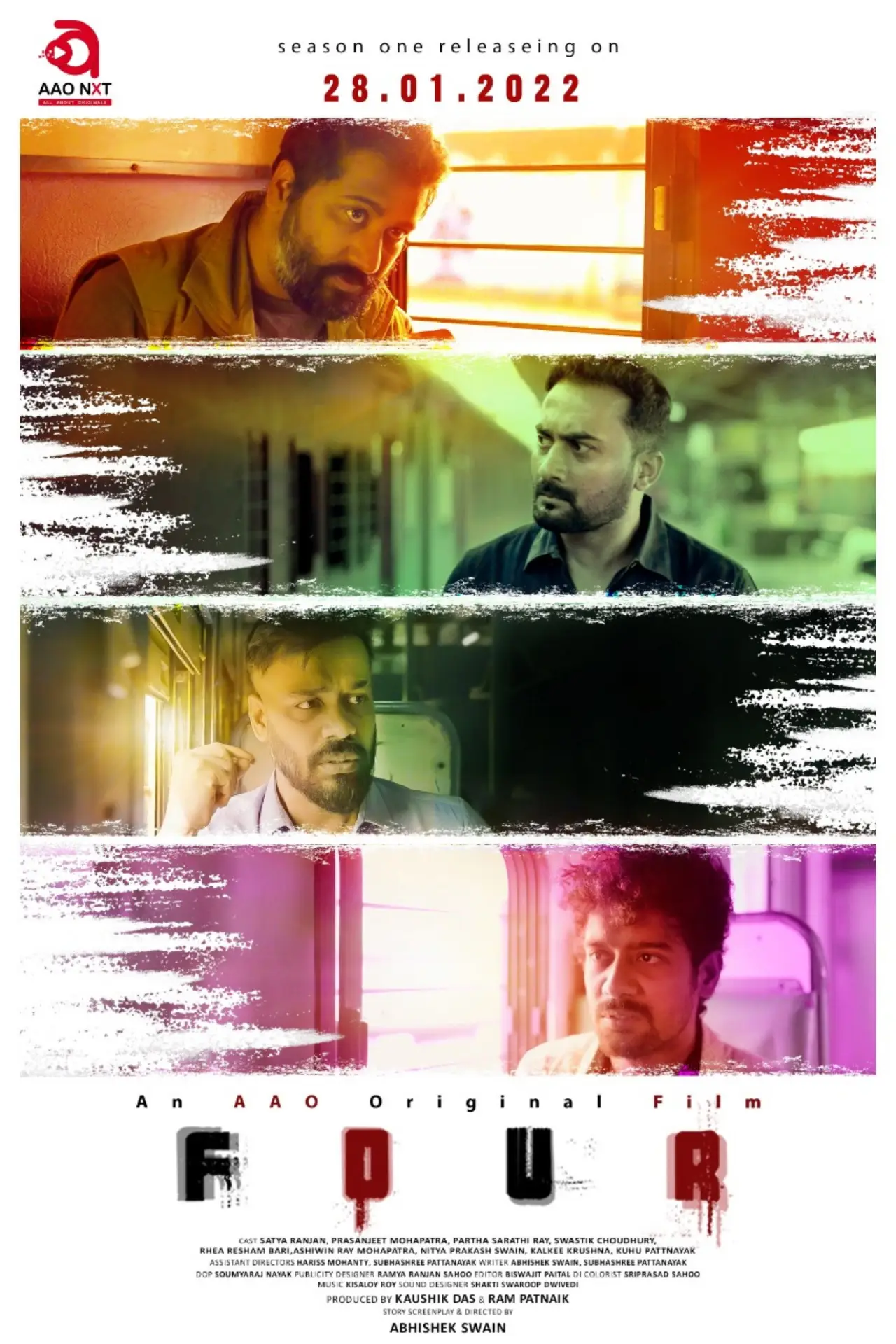 Plakat filmowy "FOUR: Vol. 1"