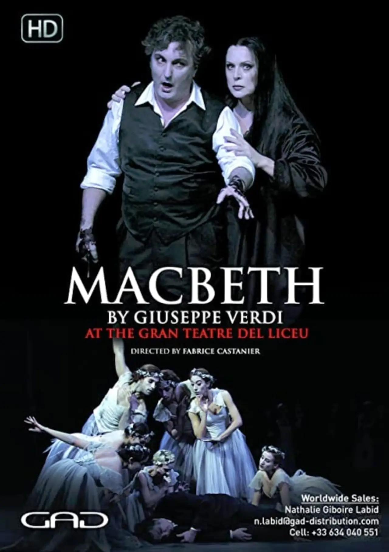 Plakat filmowy "Macbeth - Liceu"
