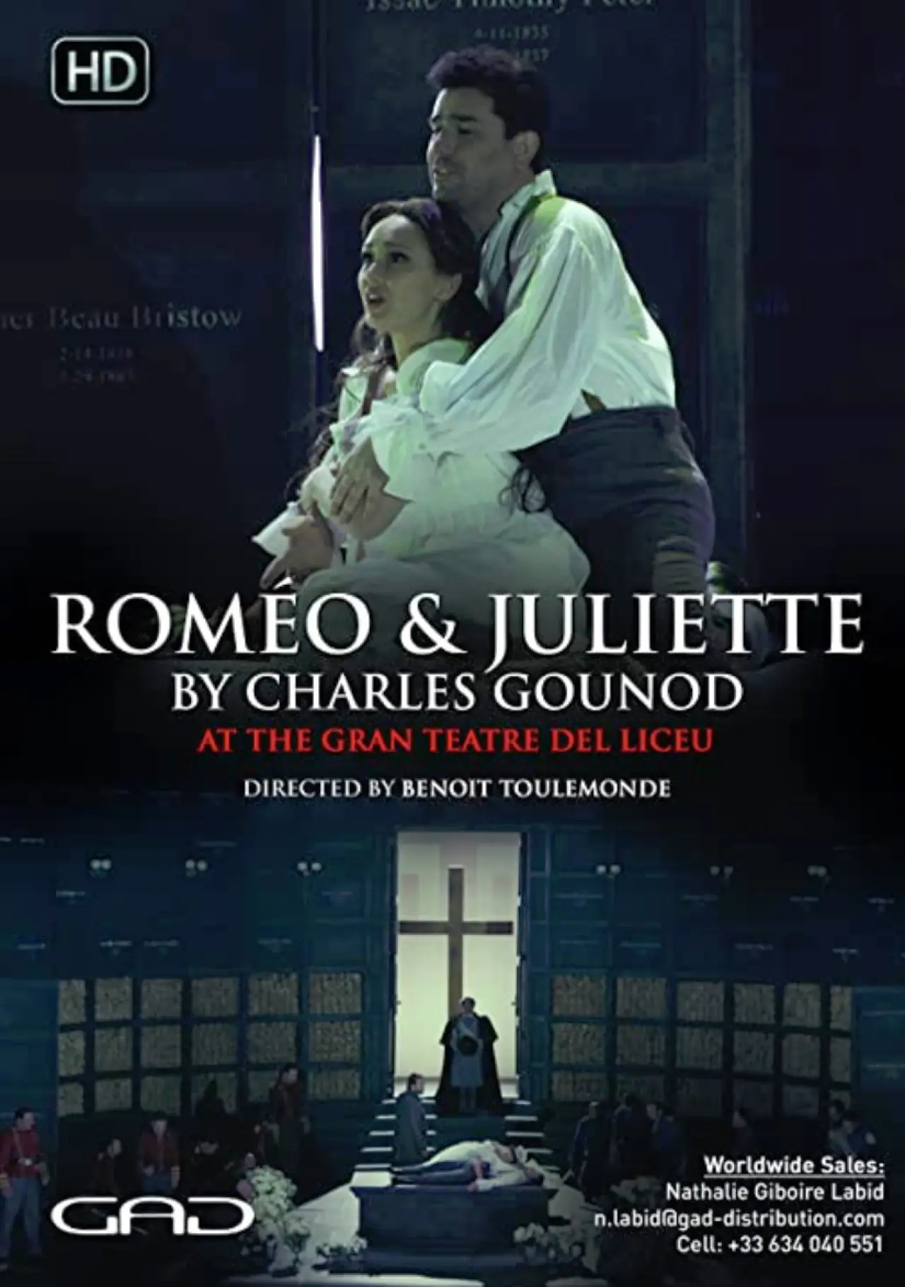 Plakat filmowy "Romeo et Juliette - Liceu"