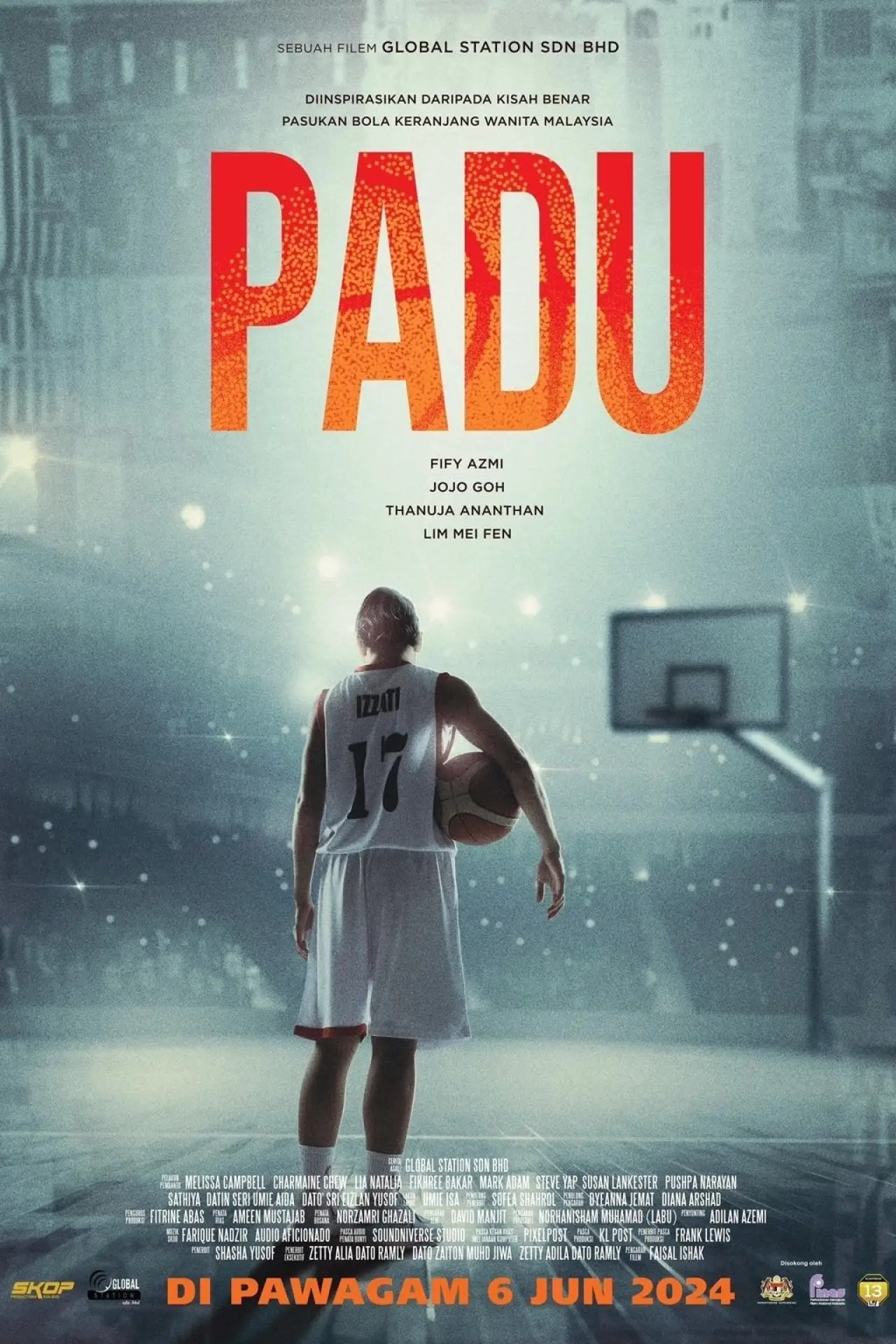 Plakat filmowy "Padu"
