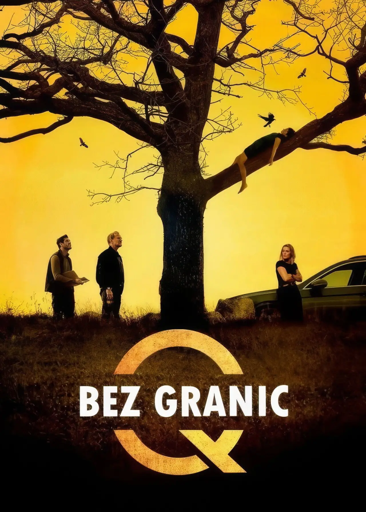 Plakat filmowy "Bez granic"