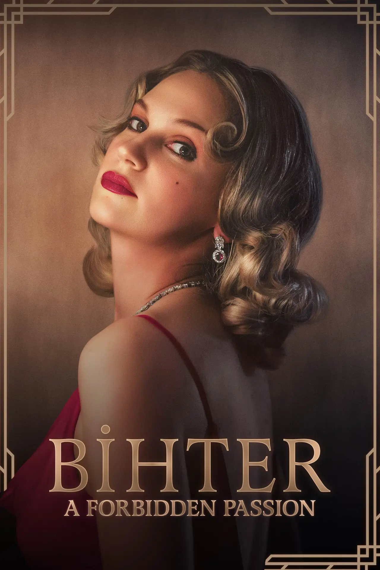 Plakat filmowy "Bihter"