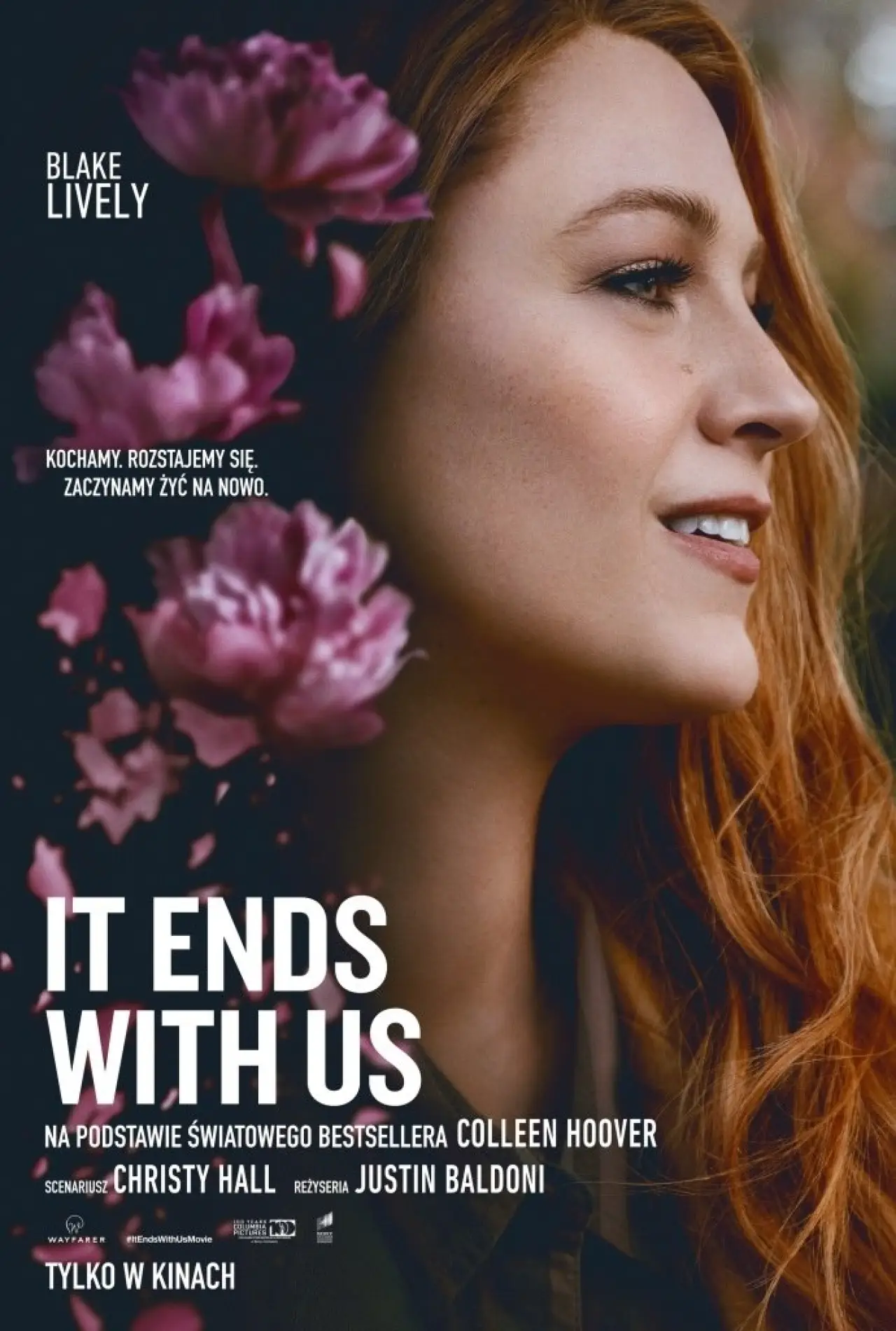 Plakat filmowy "It Ends with Us"