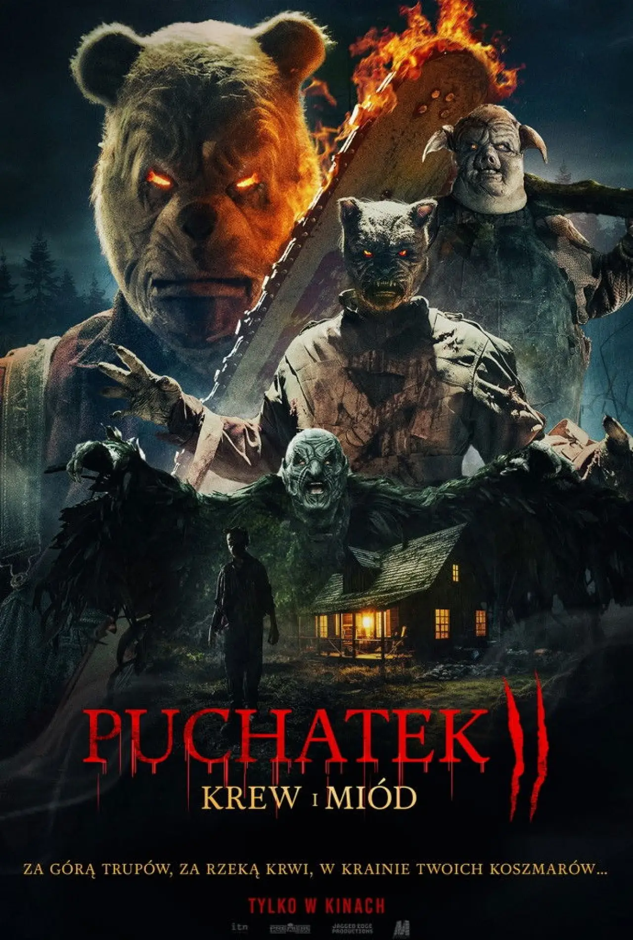 Plakat filmowy "Puchatek: Krew i miód 2"