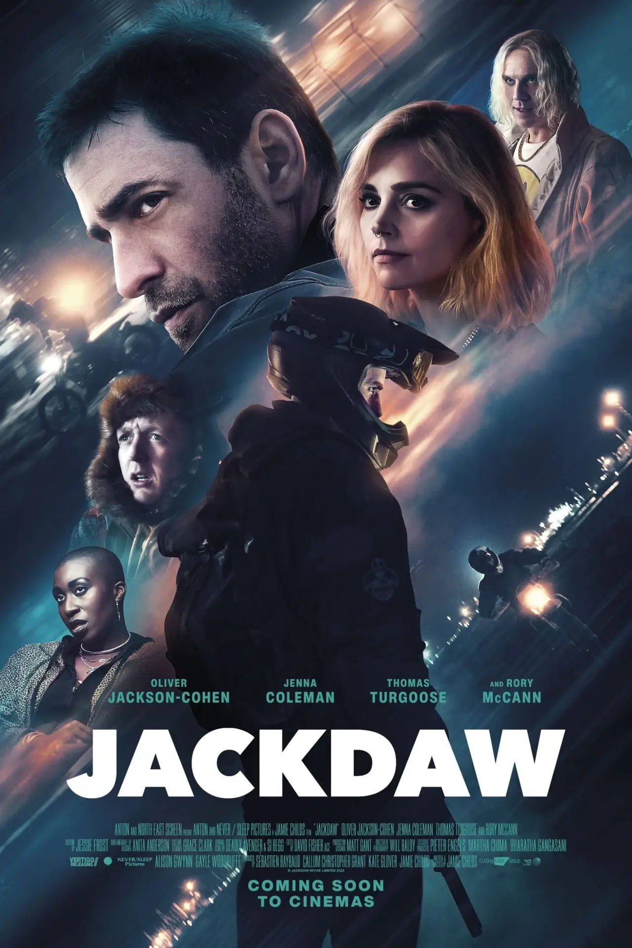 Plakat filmowy "Krytyczna Noc"