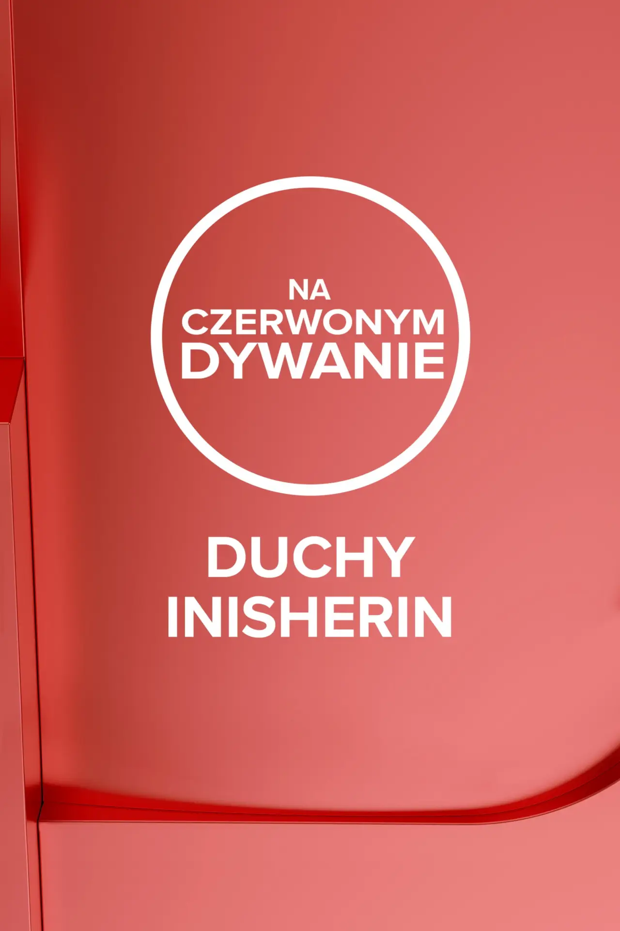 Plakat filmowy "Na czerwonym dywanie: Duchy Inisherin"