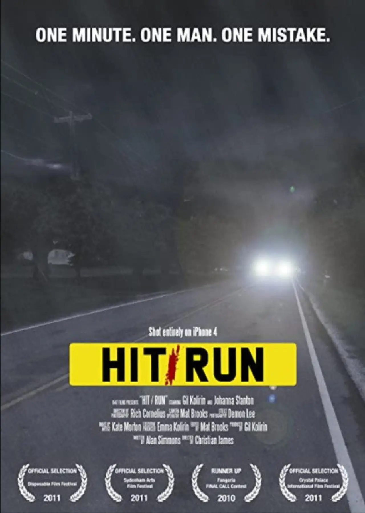 Plakat filmowy "Hit/Run"