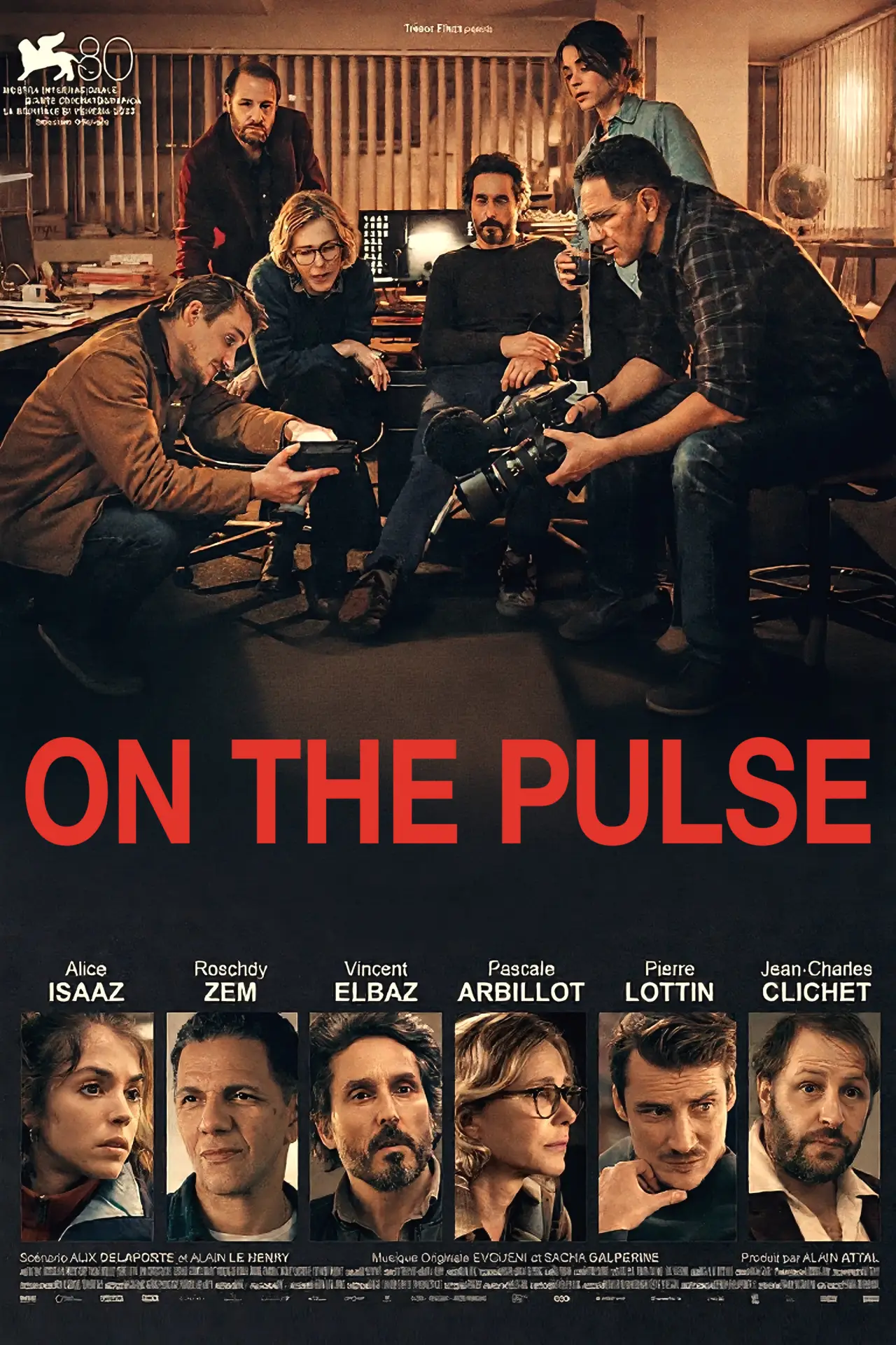 Plakat filmowy "Reporterzy"