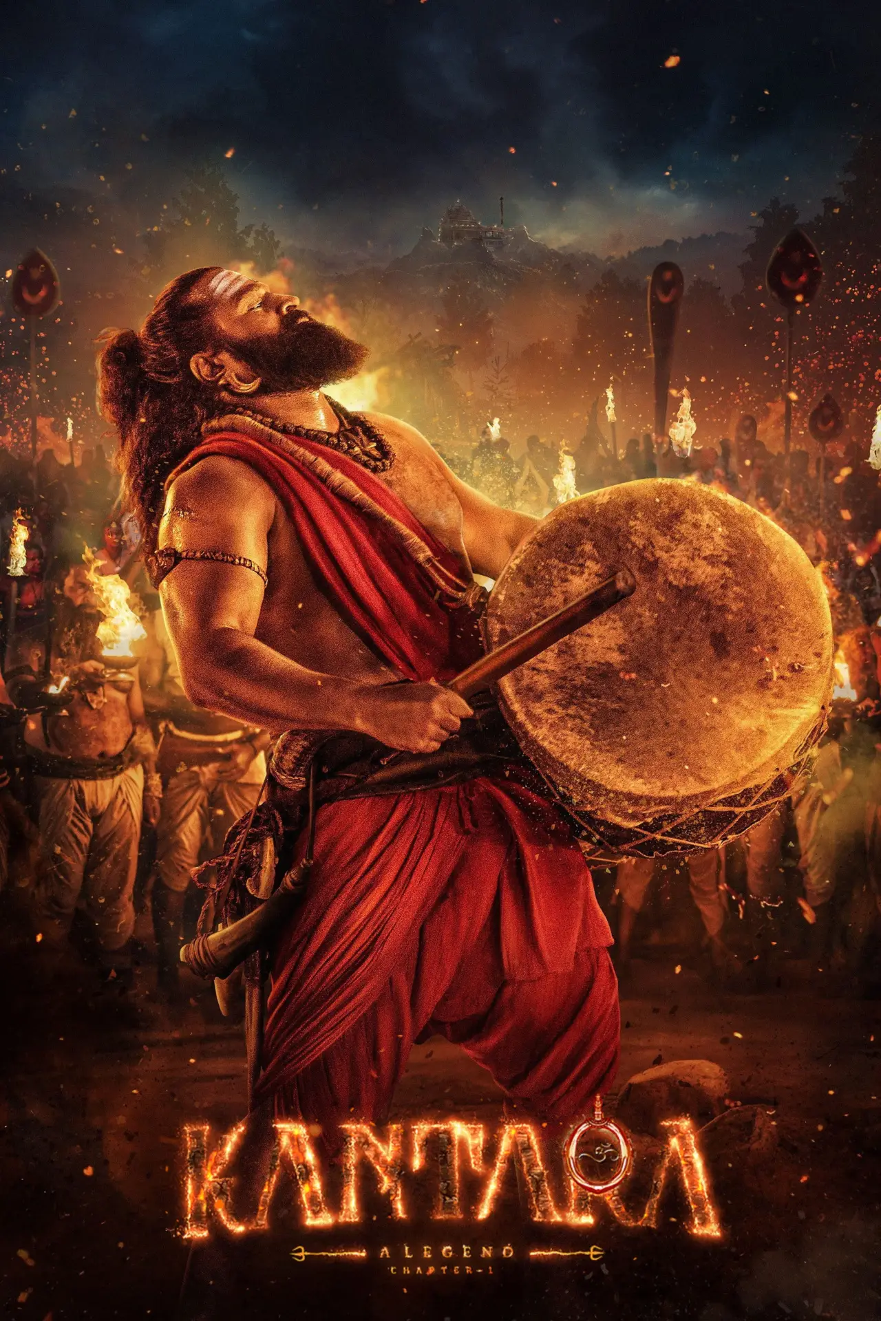 Plakat filmowy "ಕಾಂತಾರ: ಅಧ್ಯಾಯ - ೧"