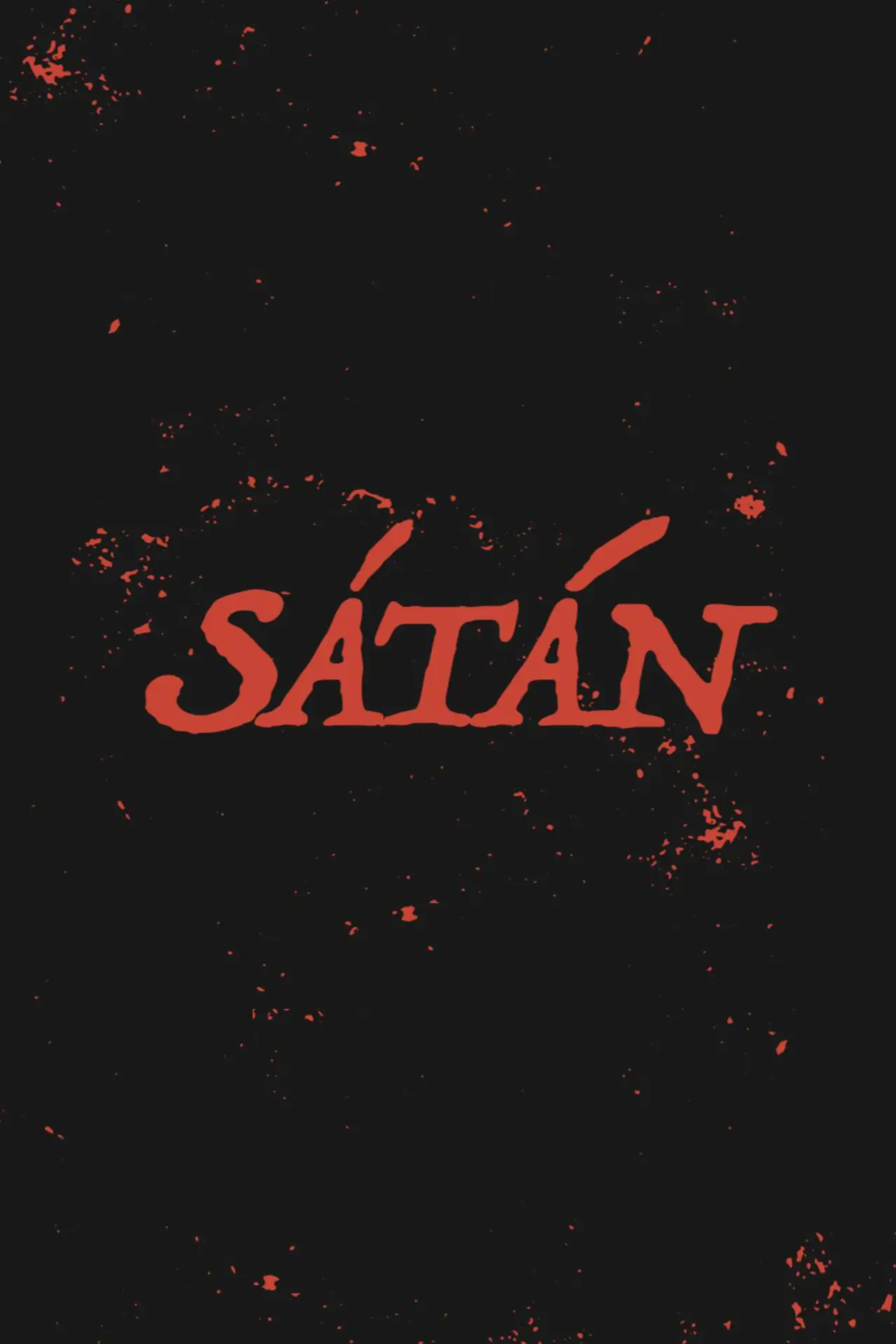 Plakat filmowy "SÁTÁN"