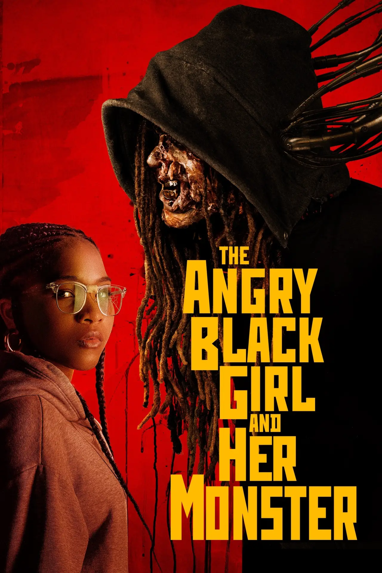 Plakat filmowy "The Angry Black Girl and Her Monster"