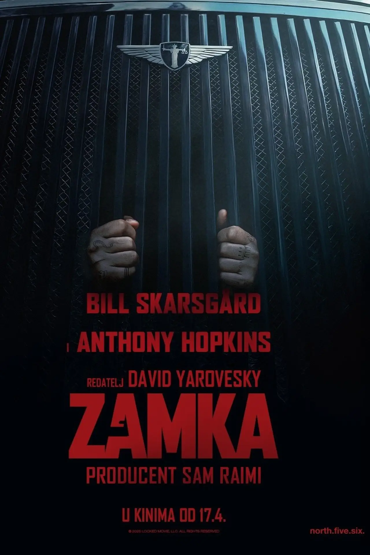 Plakat filmowy "Uwięziony"