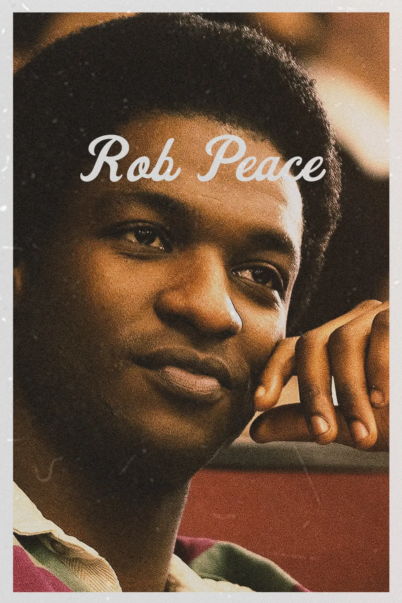 Plakat filmowy "Rob Peace"