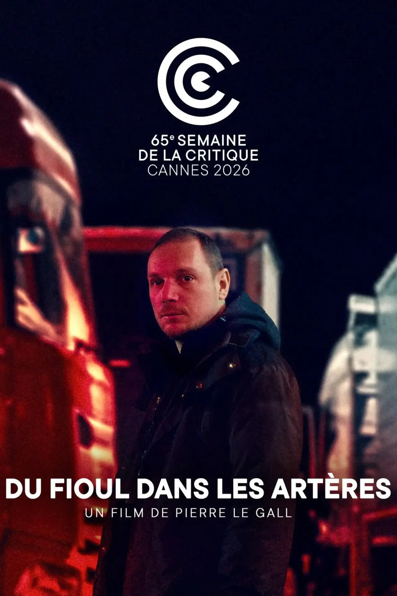 Plakat filmowy "Du fioul dans les artères"
