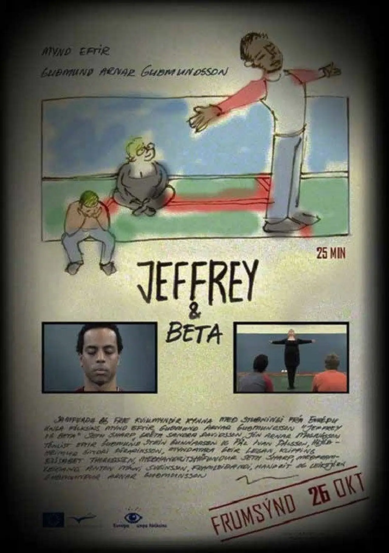 Plakat filmowy "Jeffrey & Beta"