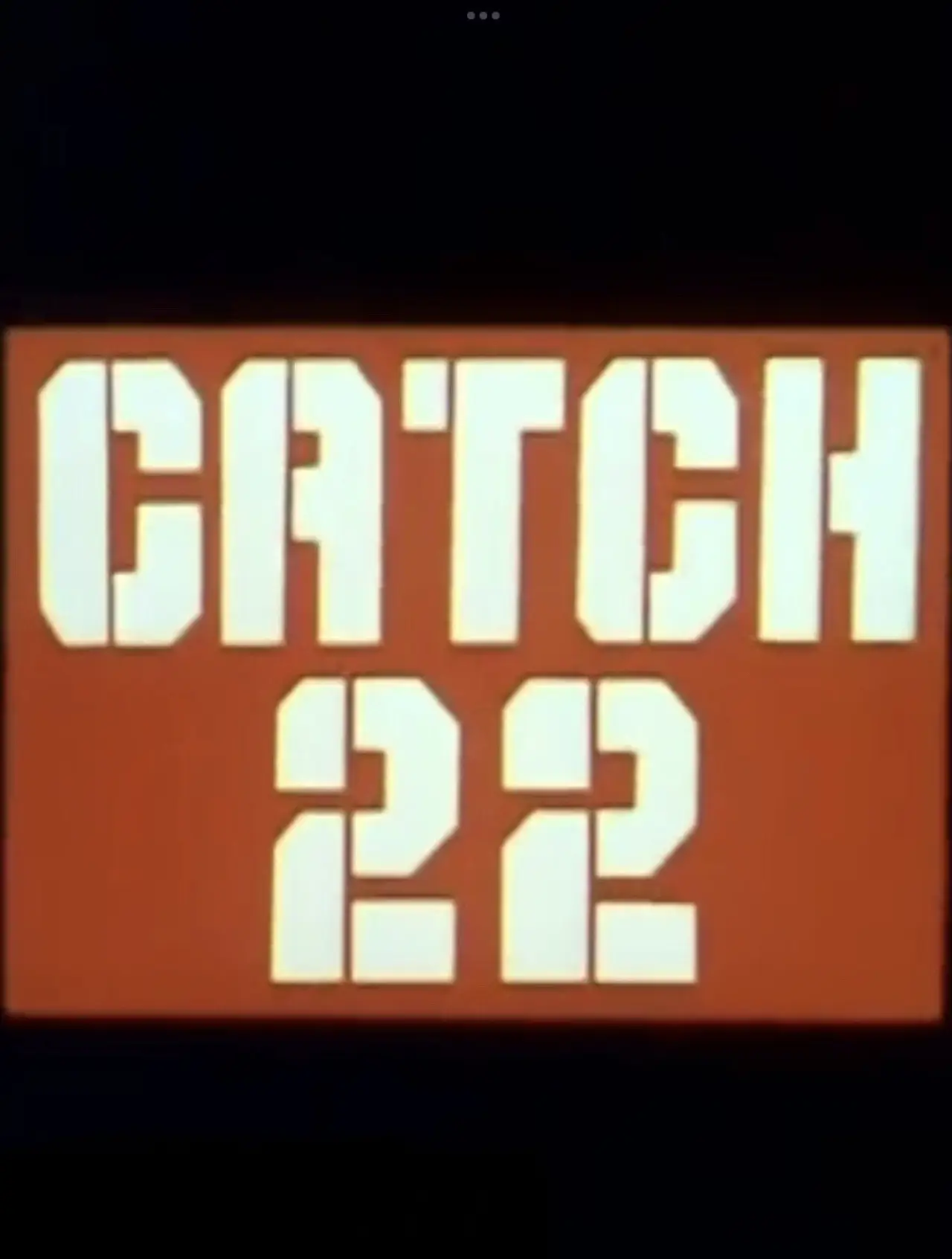 Plakat filmowy "Catch-22"