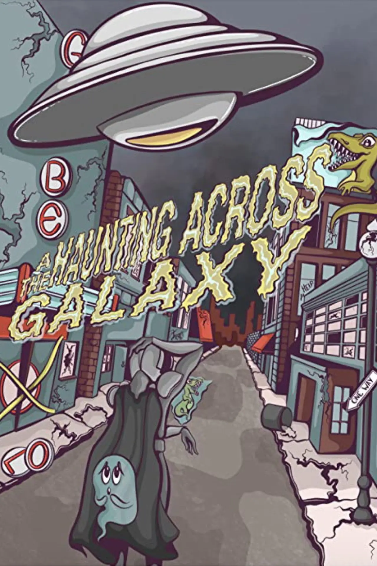 Plakat filmowy "A Haunting Across the Galaxy"