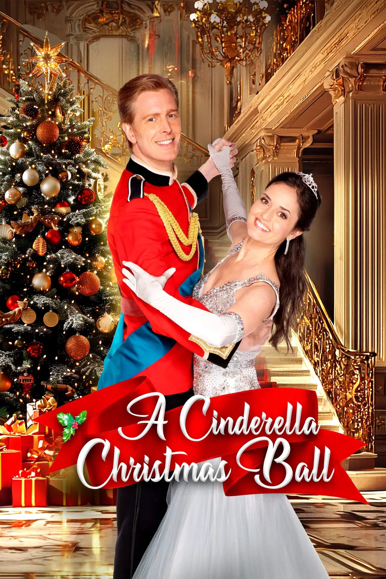 Plakat filmowy "A Cinderella Christmas Ball"