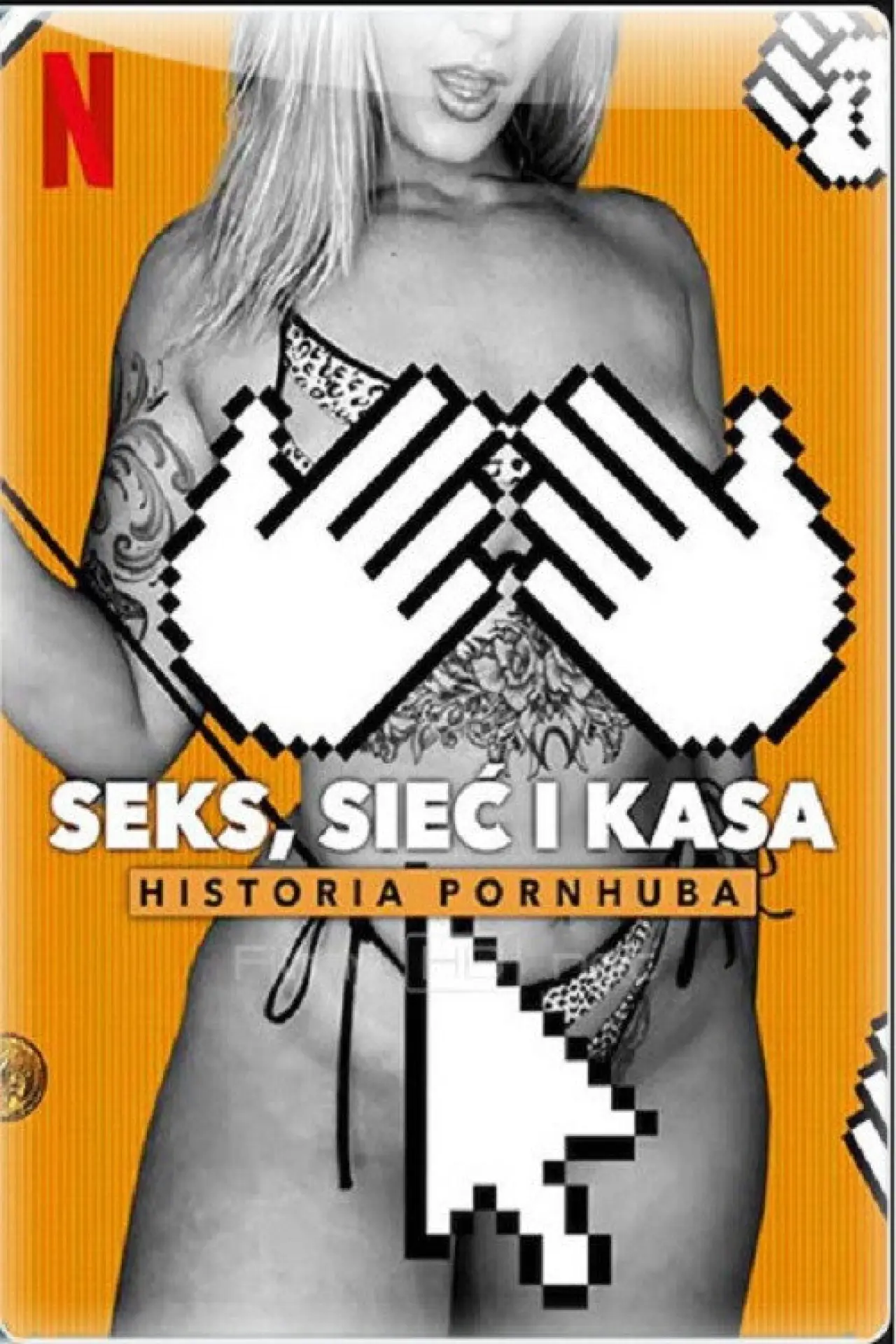 Plakat filmowy "Seks, sieć i kasa: Historia Pornhuba"