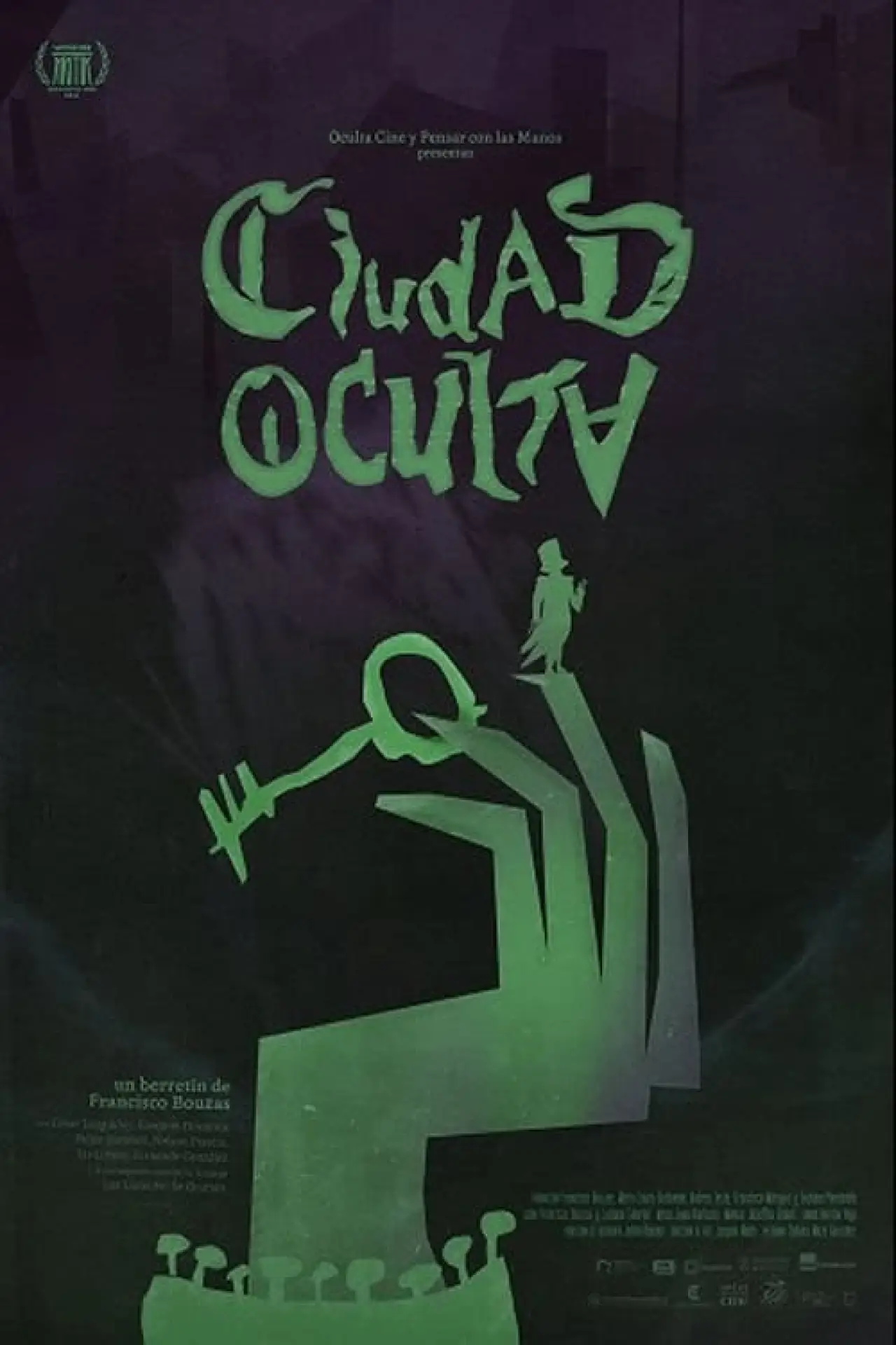 Plakat filmowy "Ciudad Oculta"