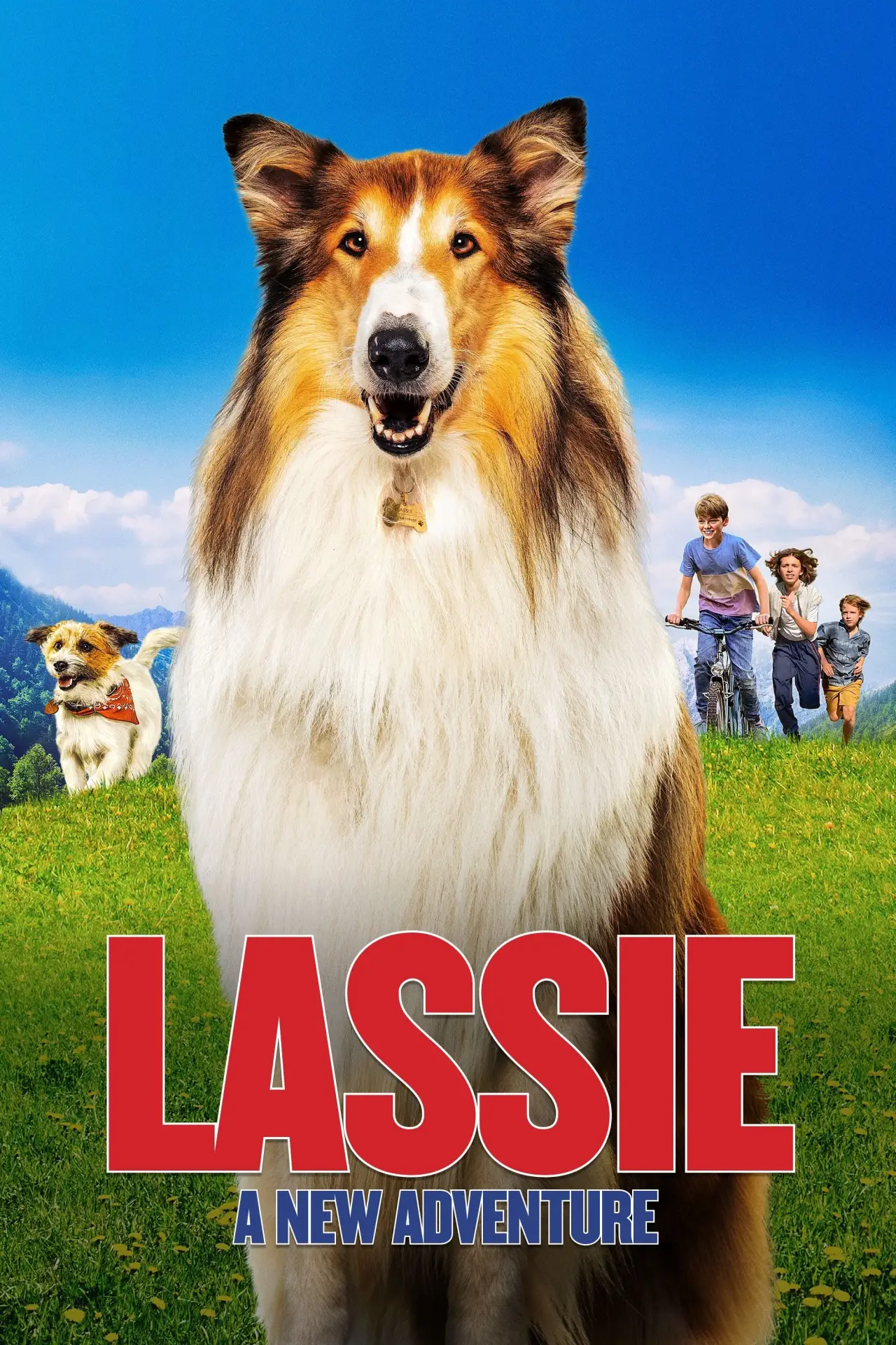 Plakat filmowy "Lassie. Nowe przygody"