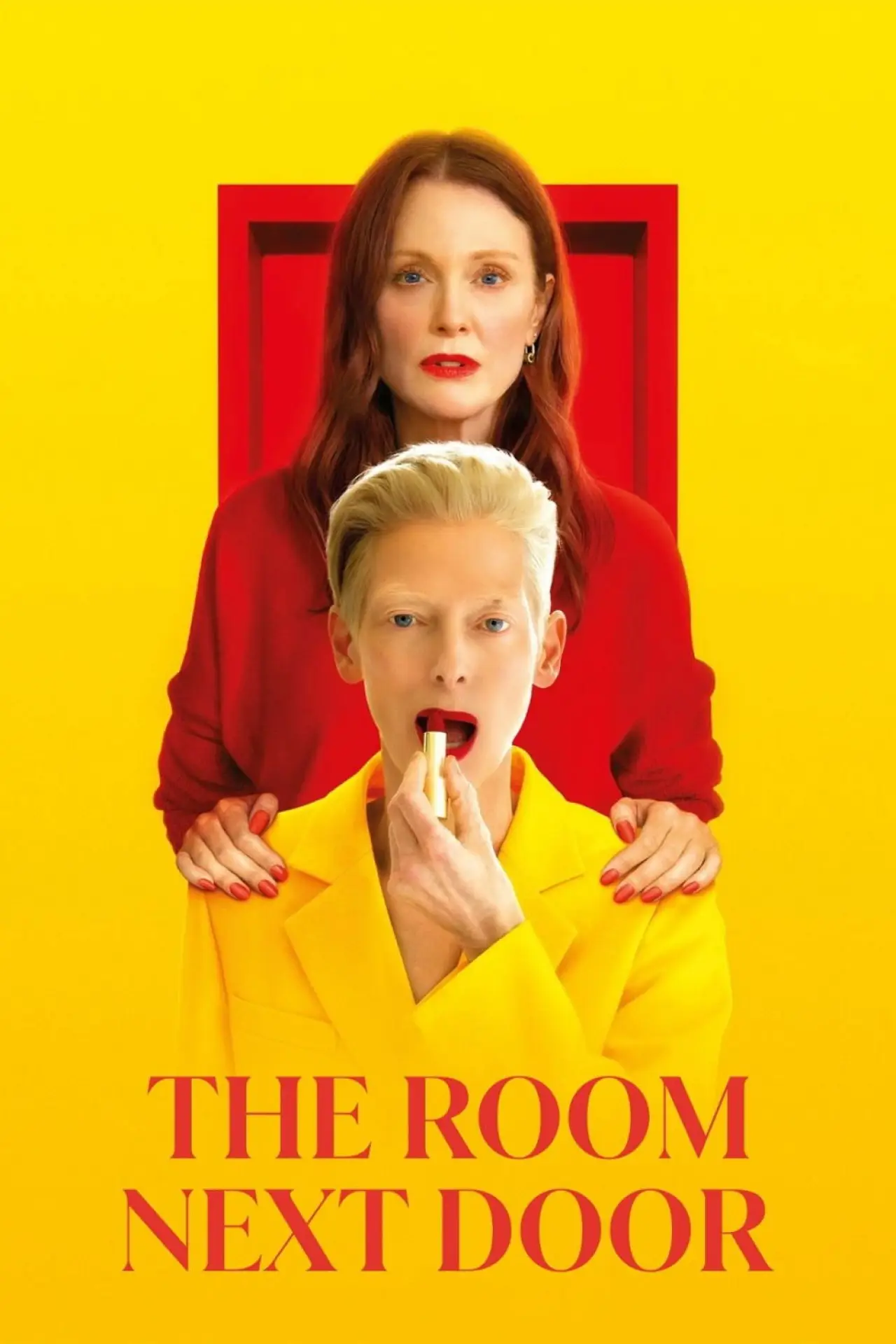 Plakat filmowy "W pokoju obok"
