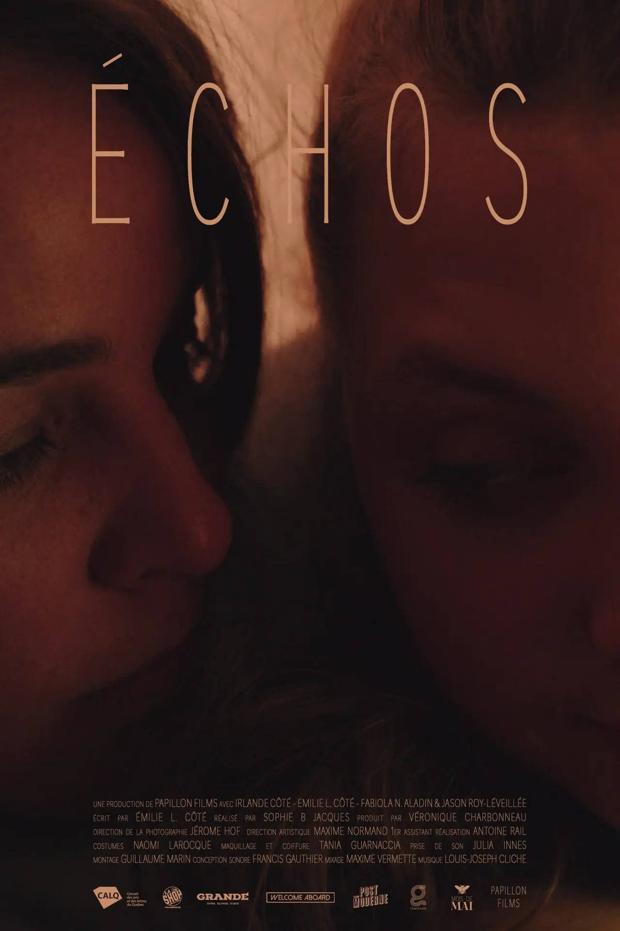 Plakat filmowy "Échos"