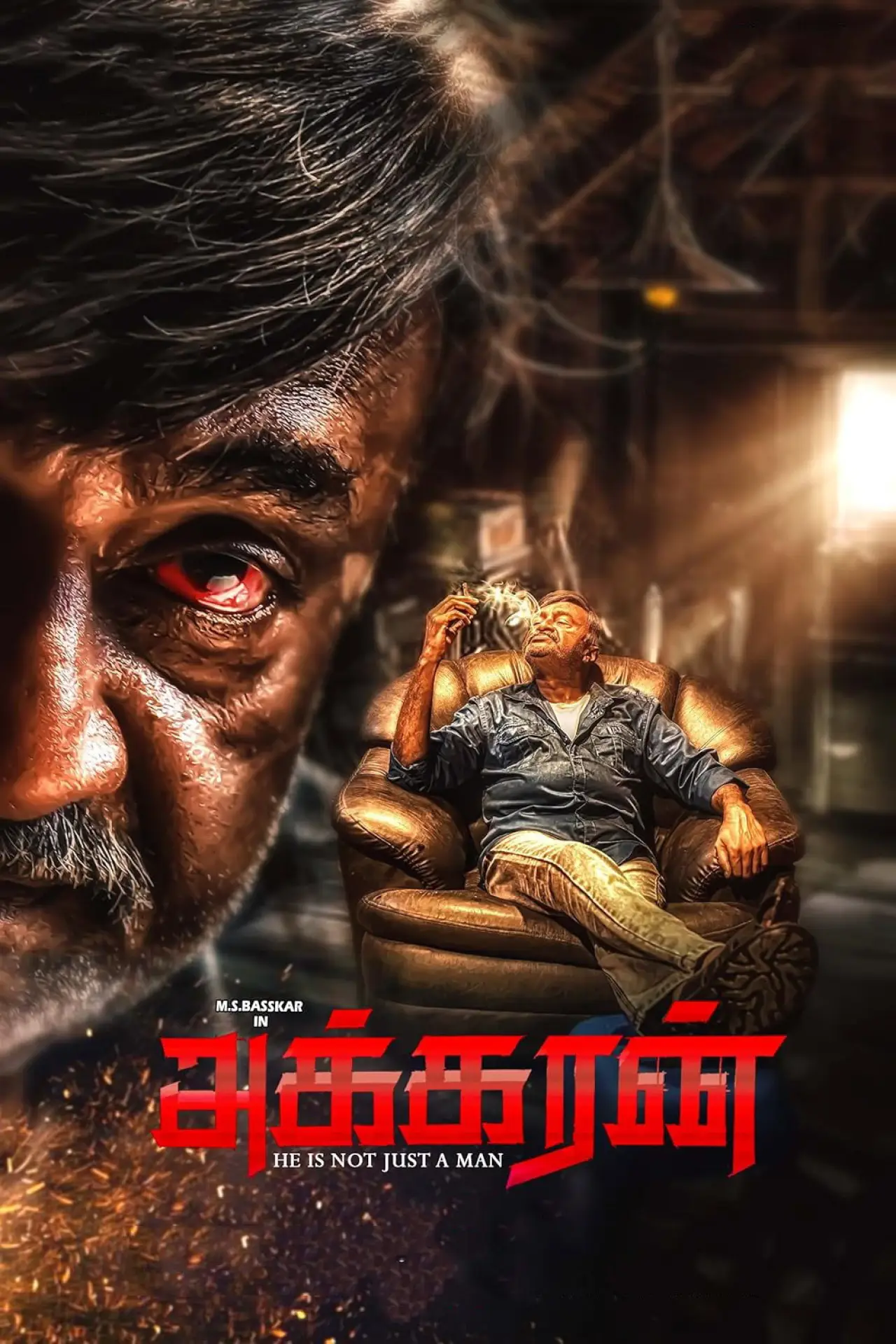 Plakat filmowy "அக்கரன்"