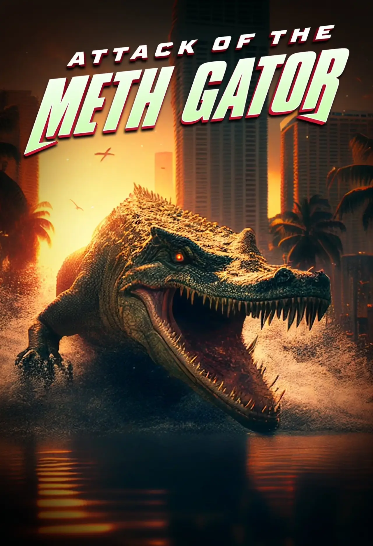 Plakat filmowy "Crackodyl"