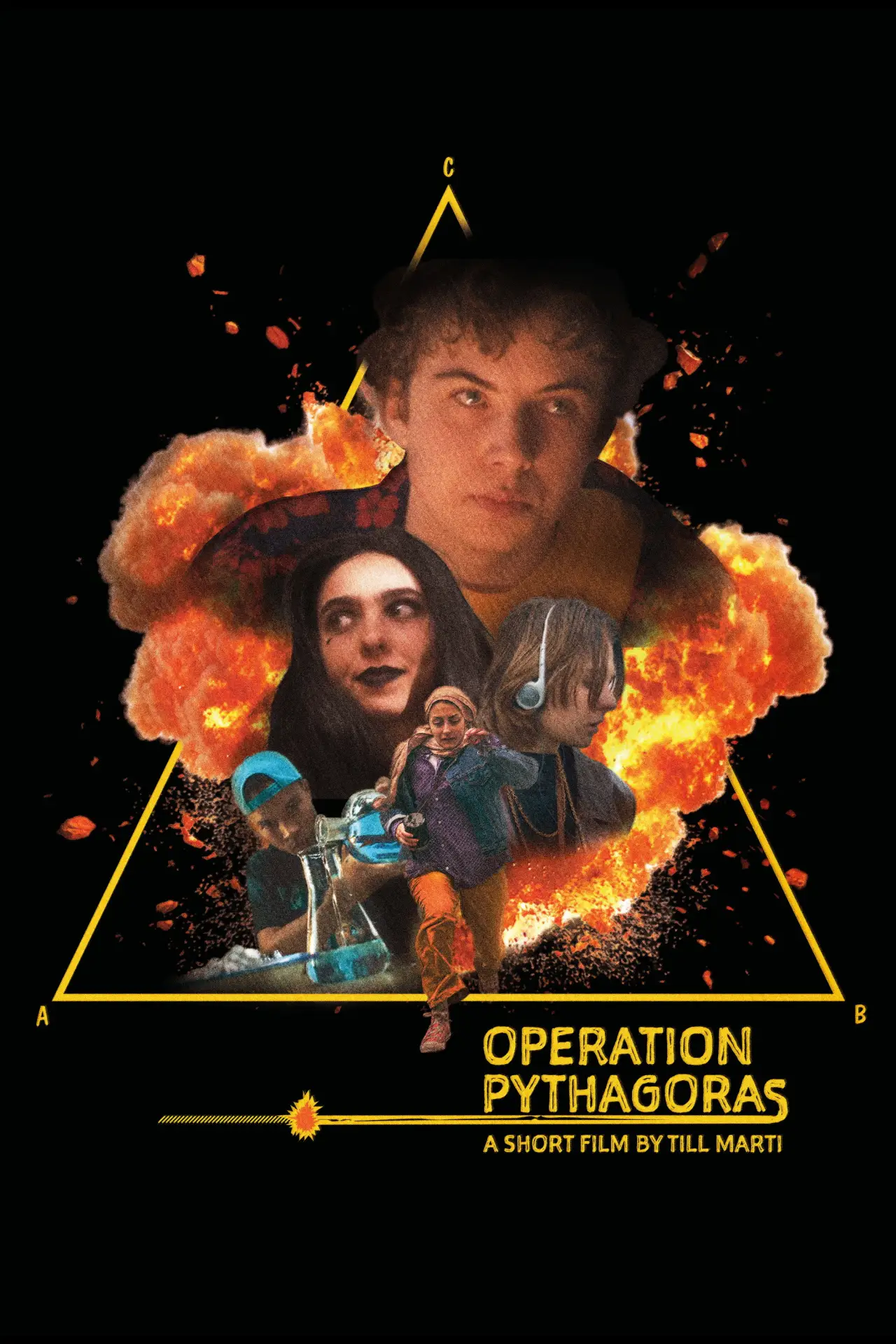 Plakat filmowy "Operation Pythagoras"