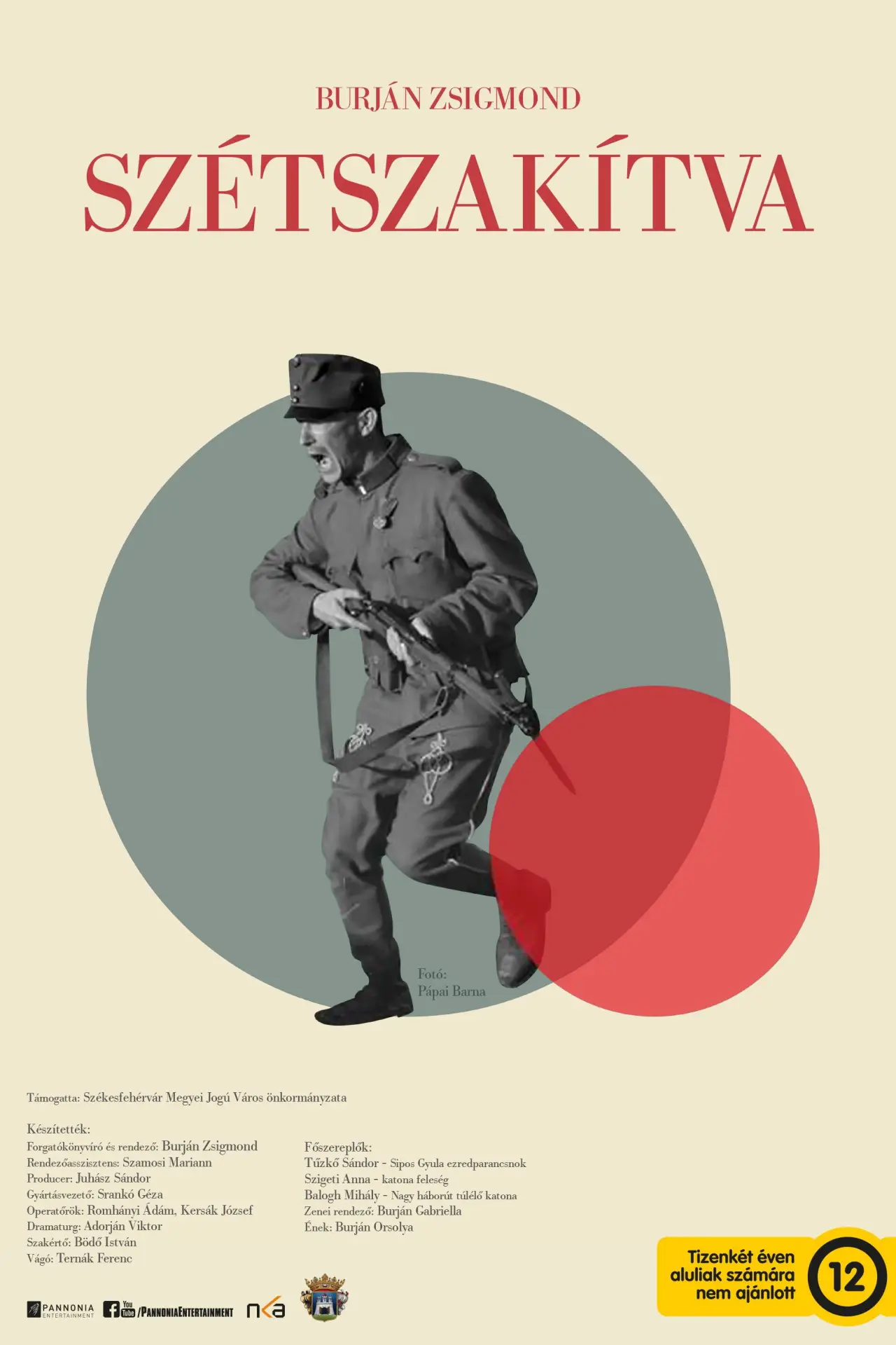 Plakat filmowy "Szétszakítva"