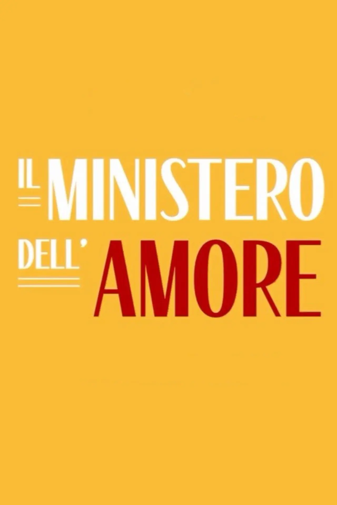 Plakat filmowy "Il ministero dell’amore"