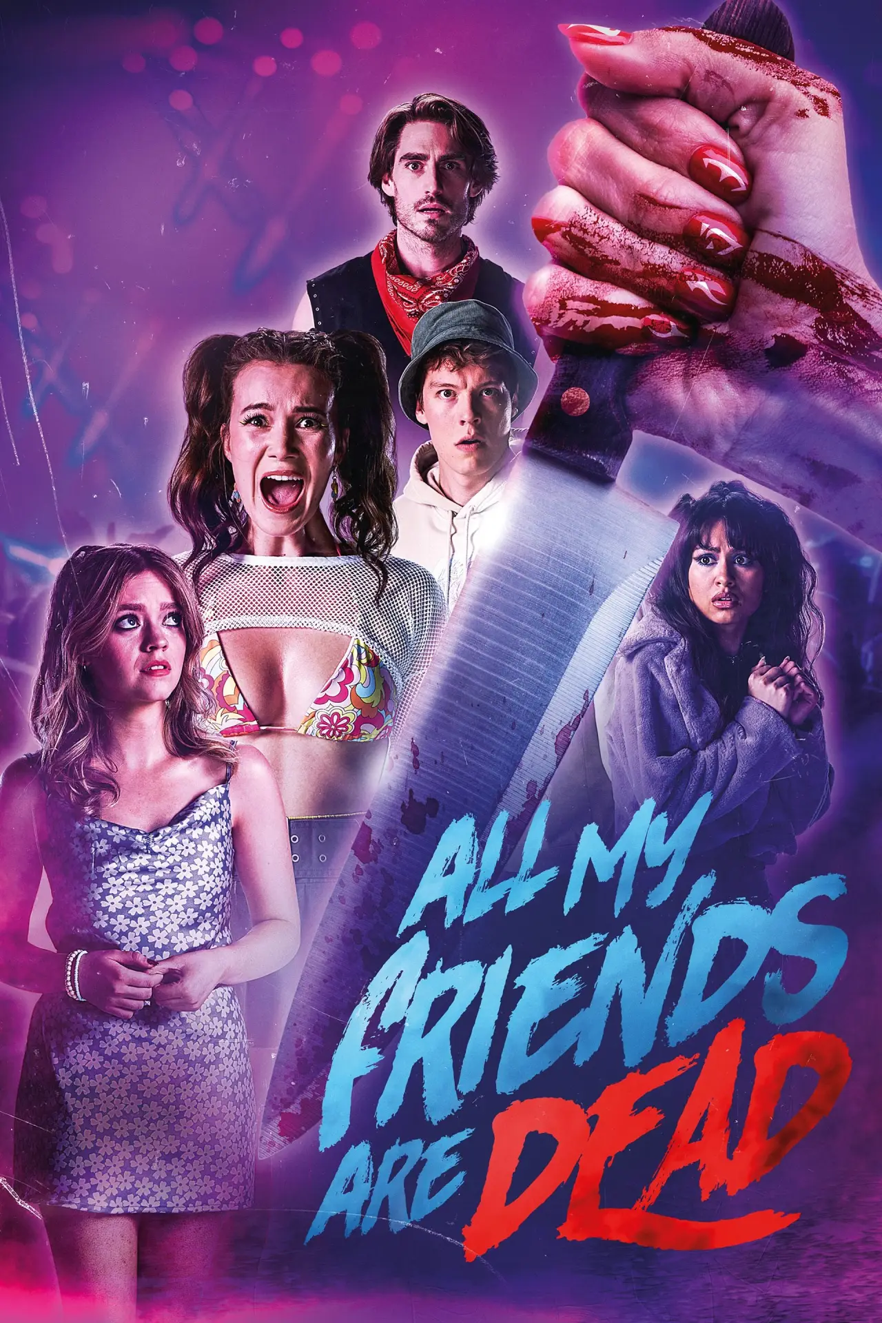Plakat filmowy "#AMFAD: All My Friends Are Dead"