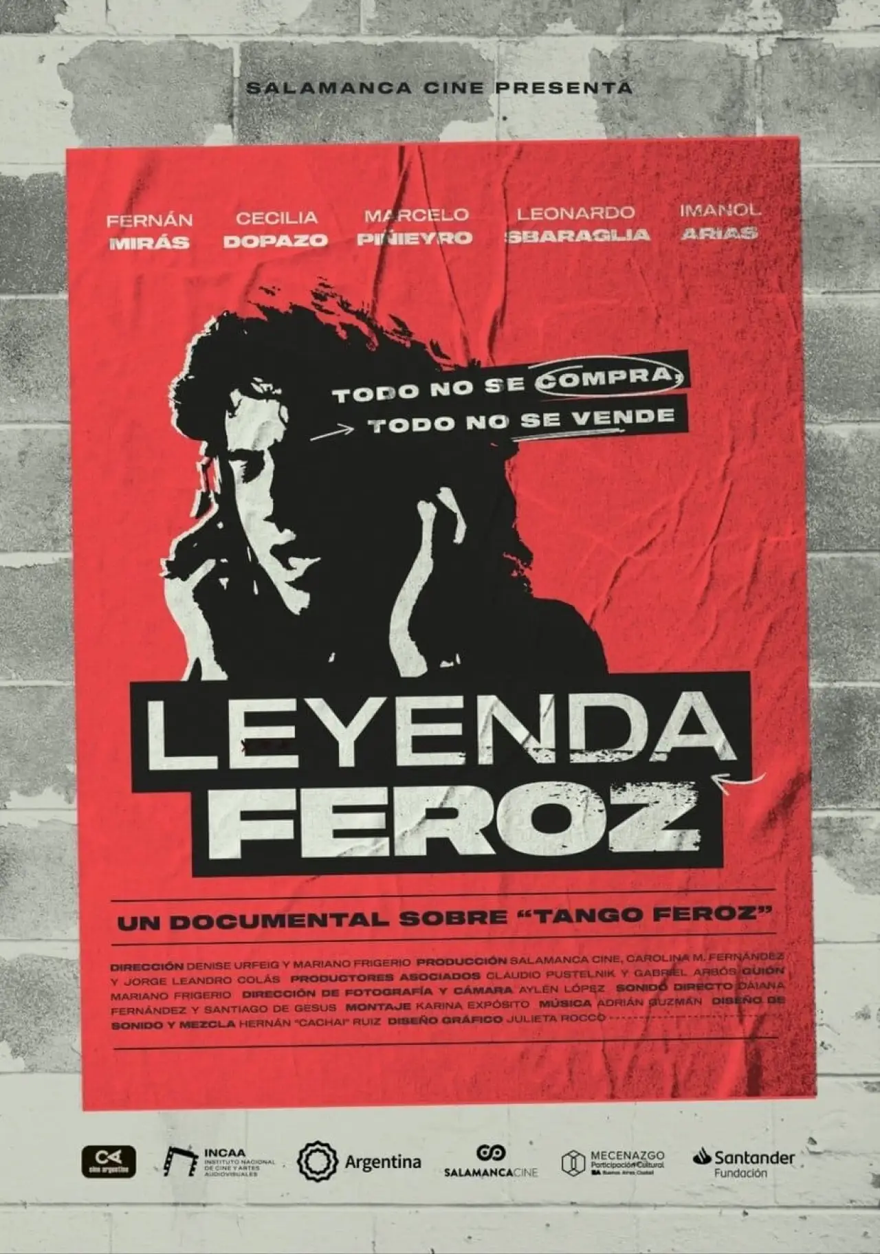 Plakat filmowy "Leyenda feroz"