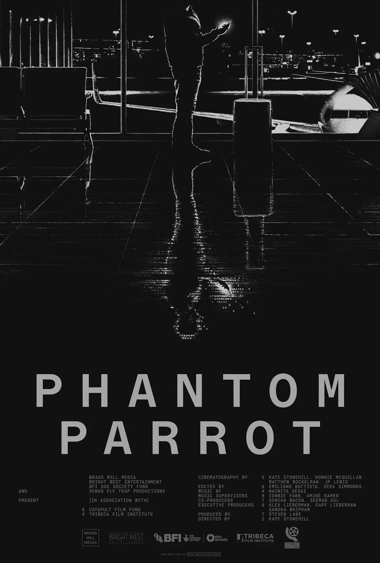 Plakat filmowy "Phantom Parrot"