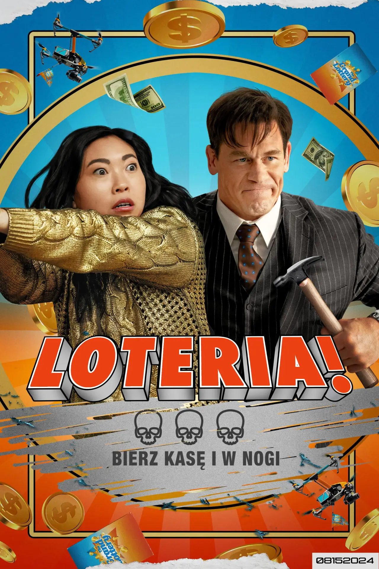Plakat filmowy "Loteria!"