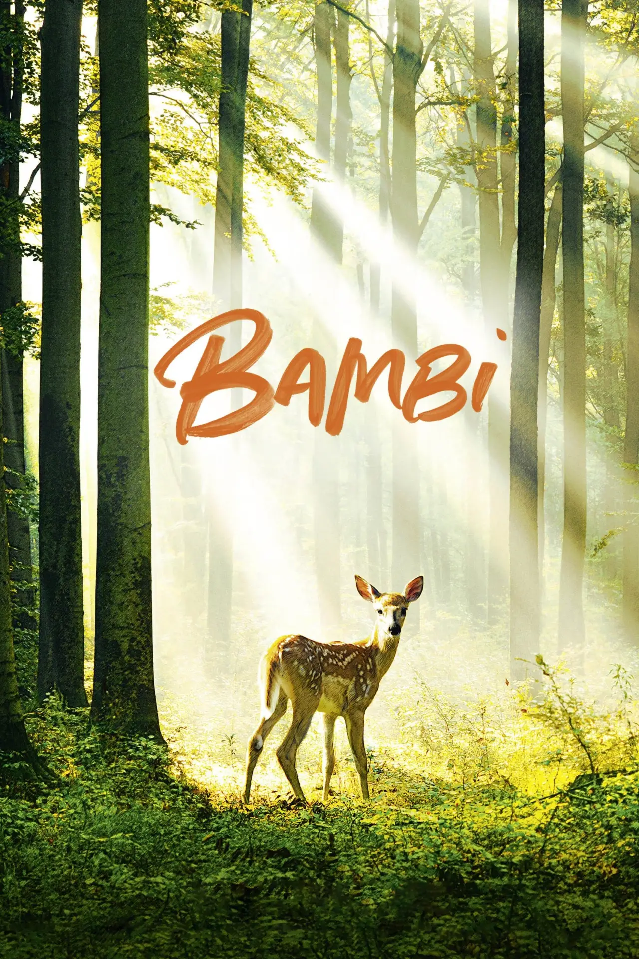 Plakat filmowy "Bambi. Opowieść leśna"