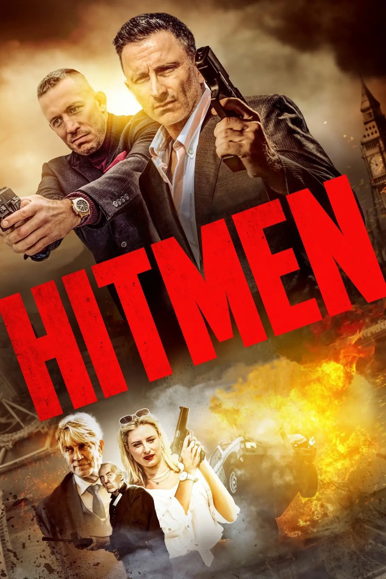 Plakat filmowy "Hitmen – żywi lub martwi"