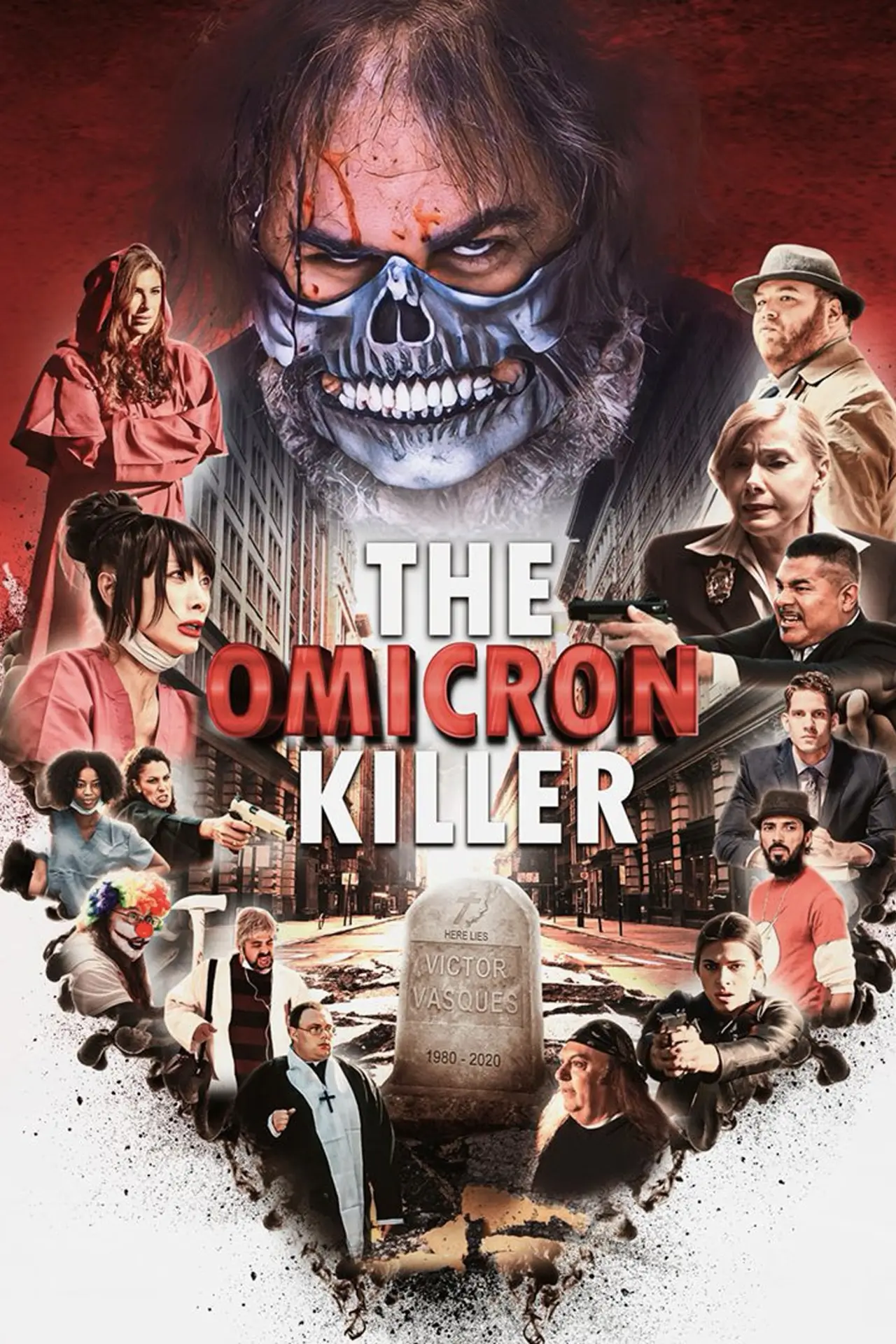 Plakat filmowy "The Omicron Killer"