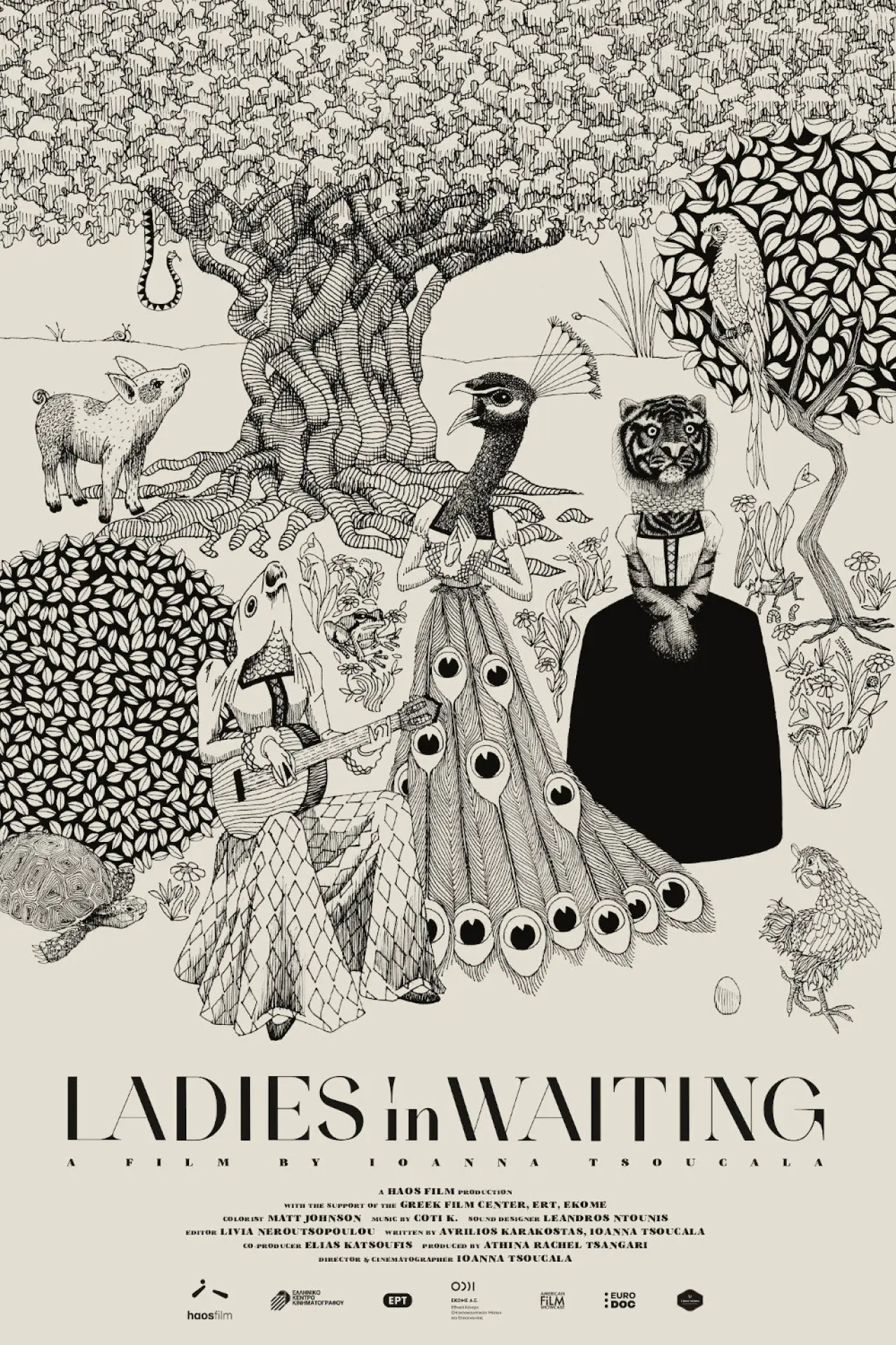 Plakat filmowy "Ladies in Waiting"
